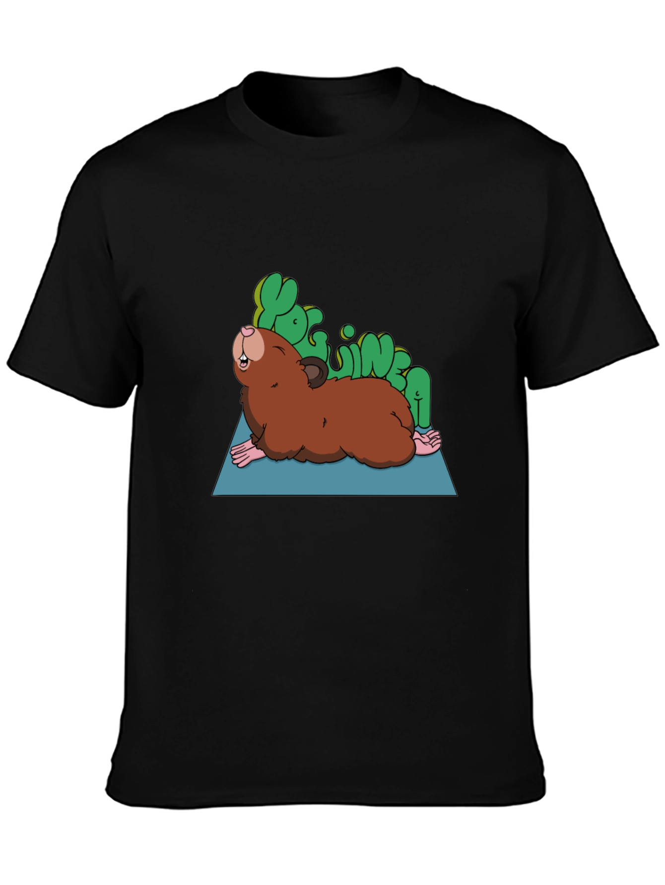 Yoga Guinea Pig T-Shirt - Relaxed Fit