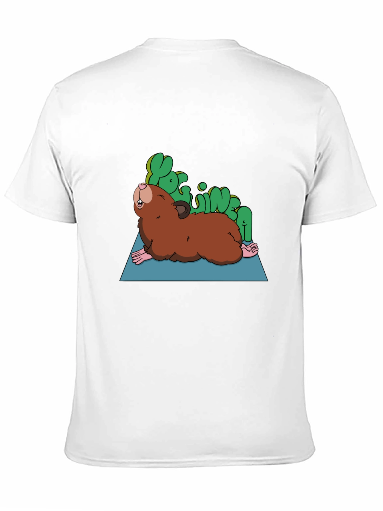Yoga Guinea Pig T-Shirt - Relaxed Fit
