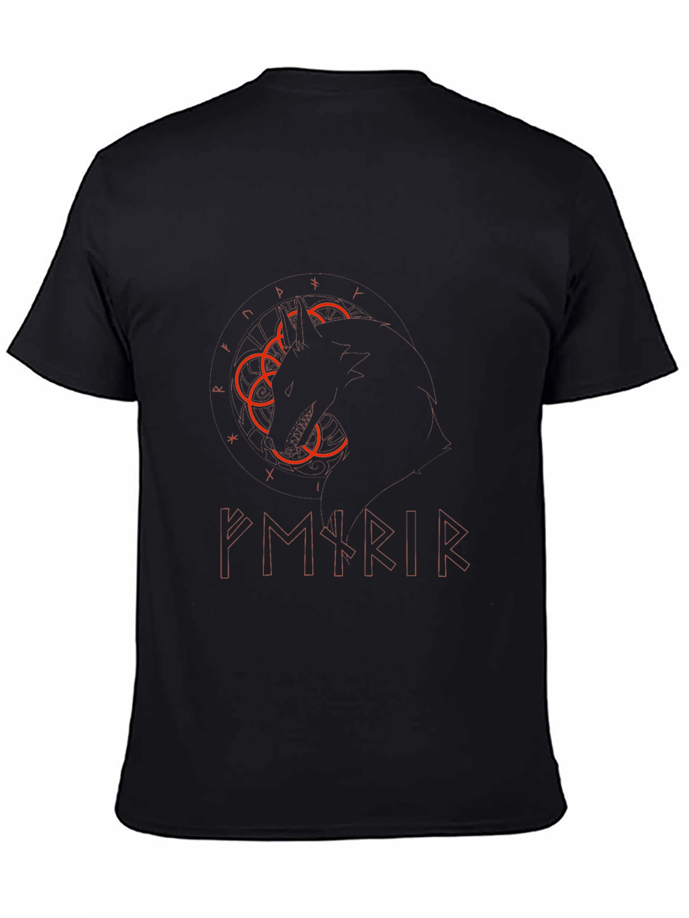 Viking Rune Black T-Shirt