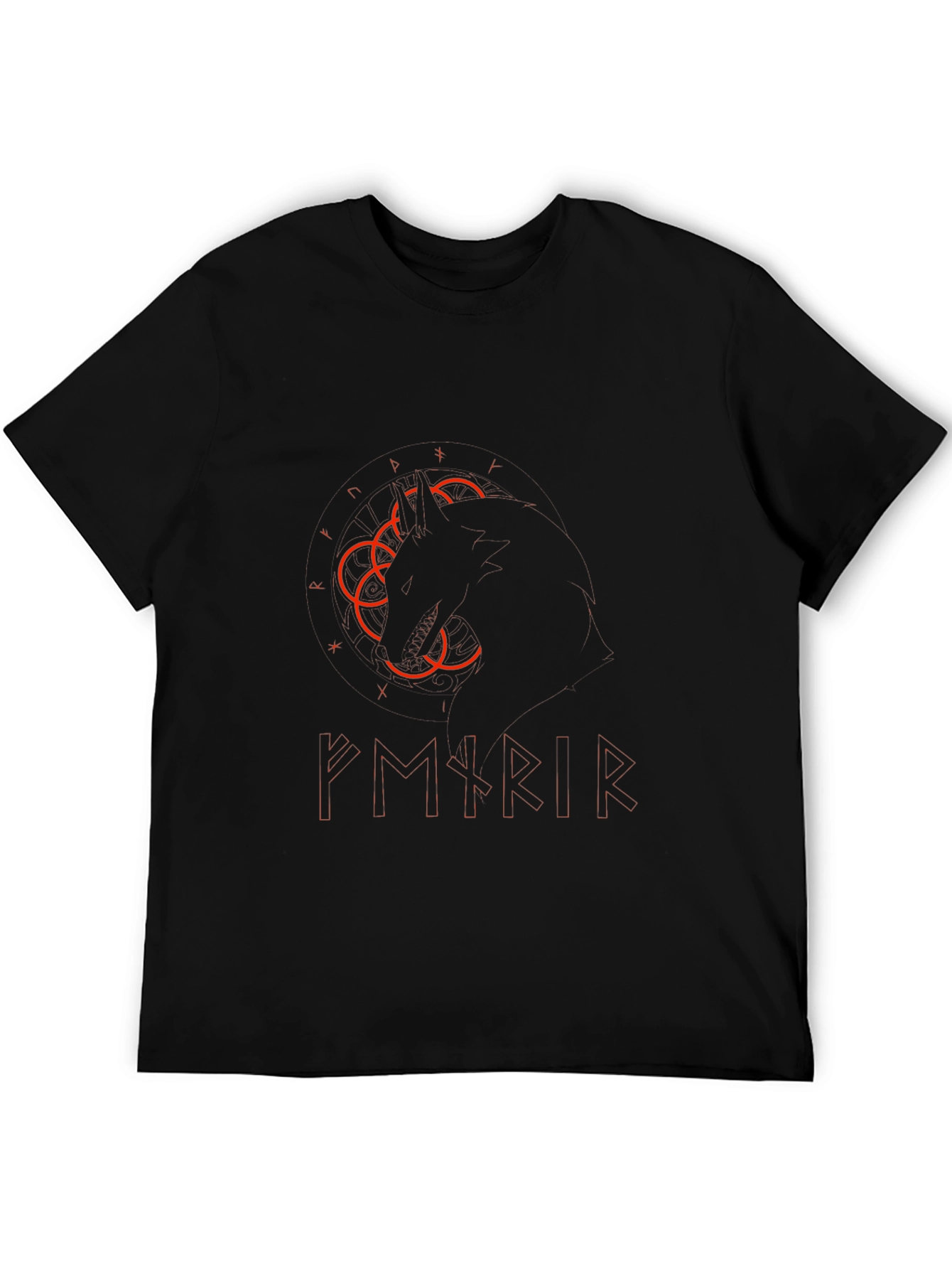 Viking Rune Black T-Shirt
