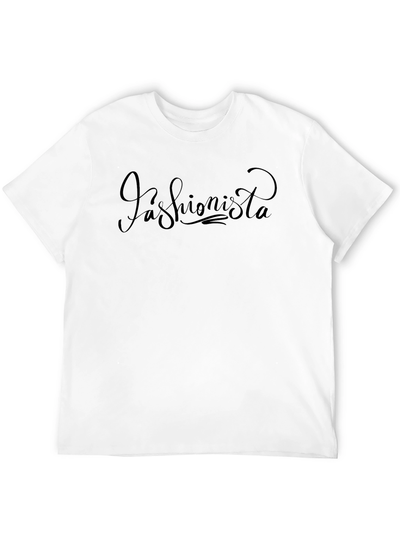 Fashionista Black T-Shirt