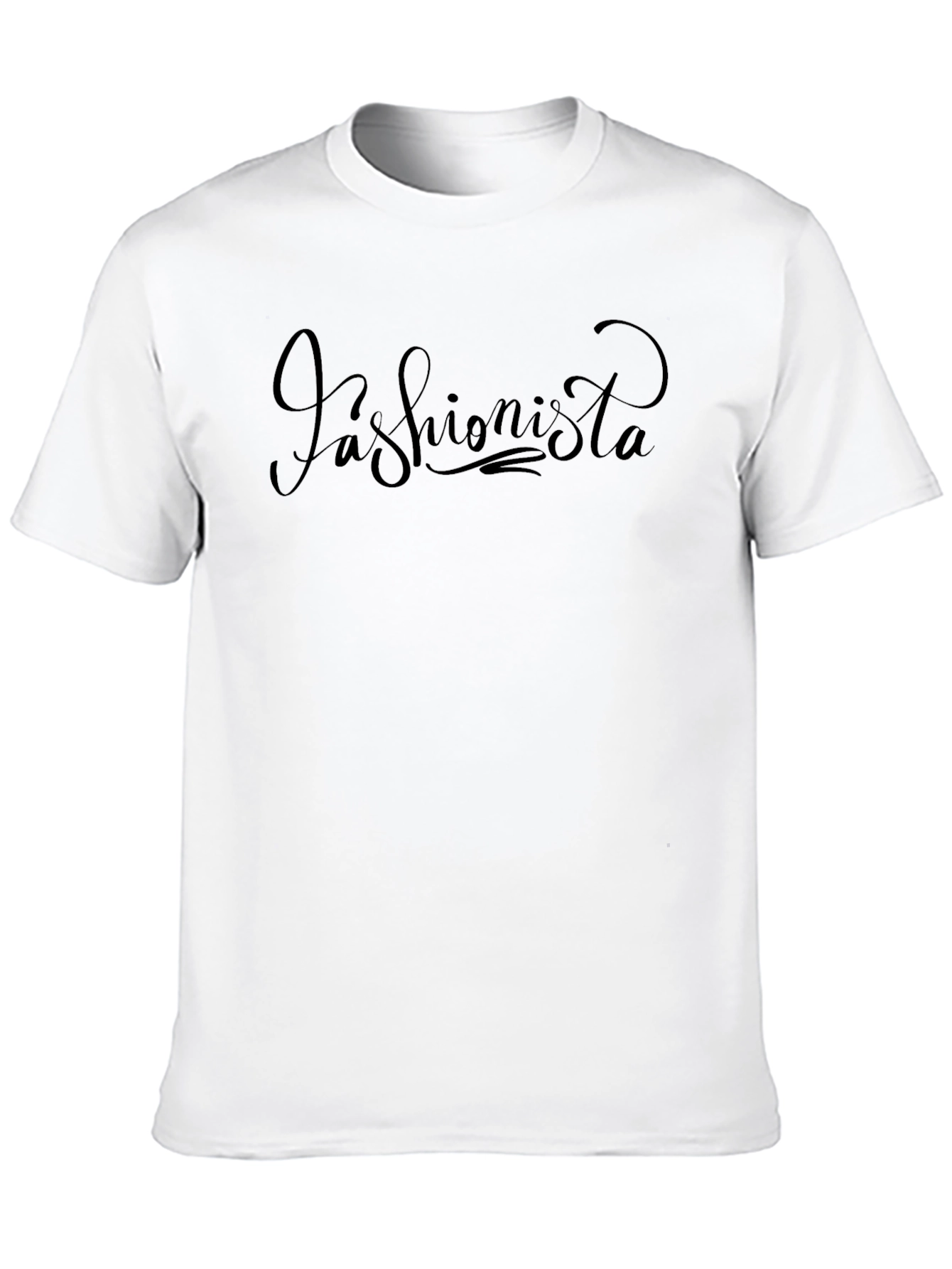 Fashionista Black T-Shirt