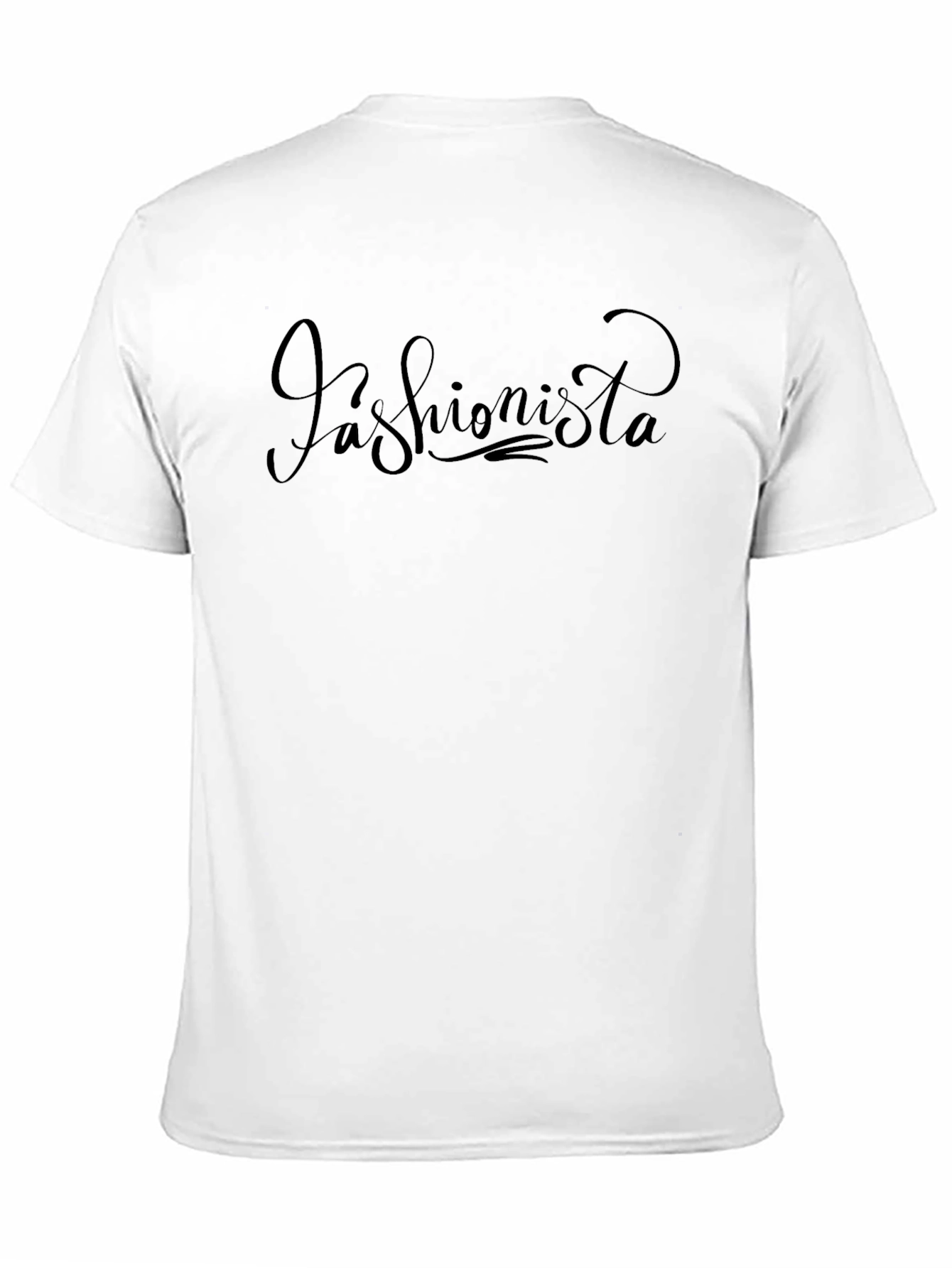 Fashionista Black T-Shirt