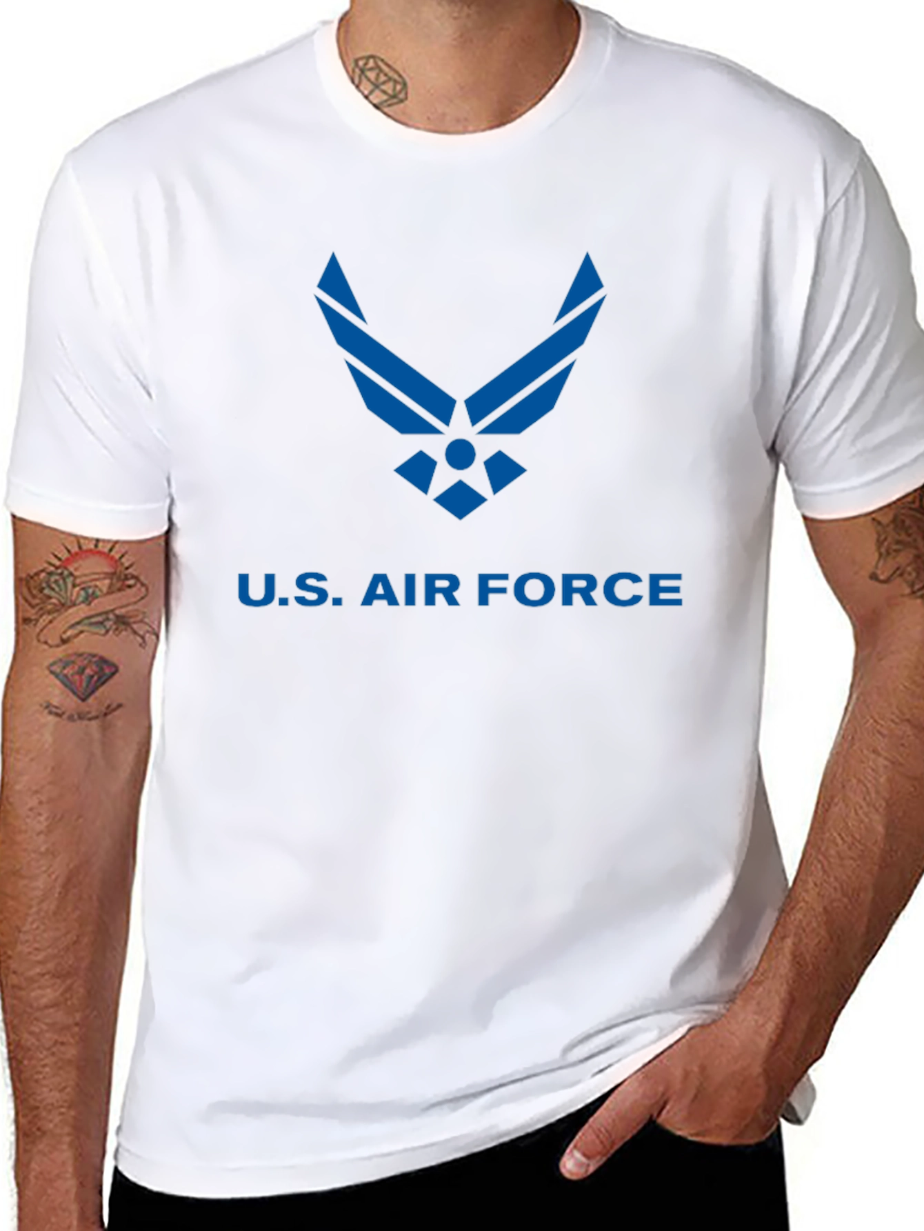 U.S. Air Force Black Graphic T-Shirt