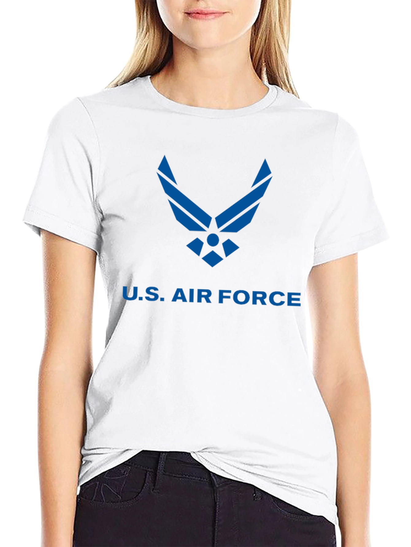 U.S. Air Force Black Graphic T-Shirt
