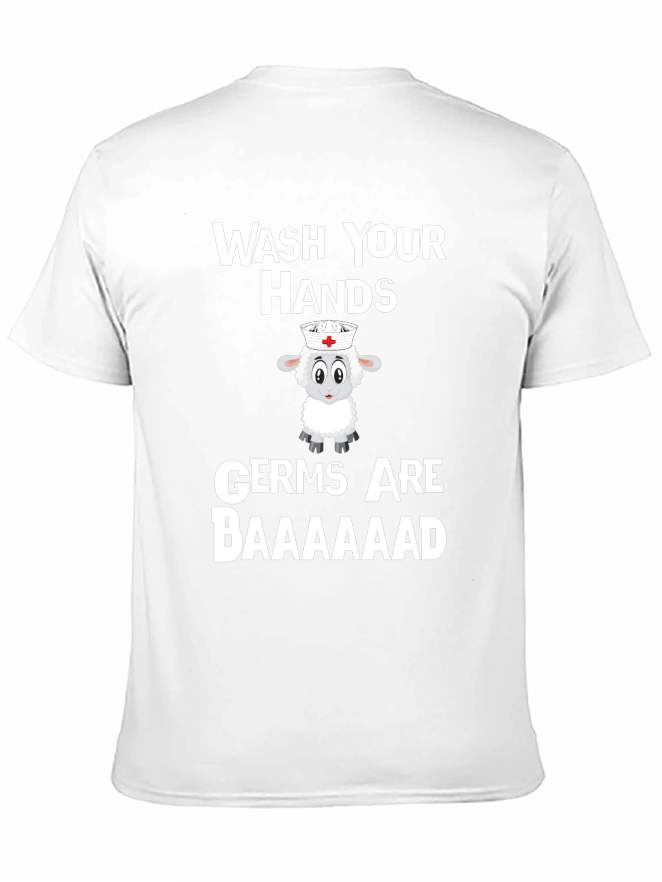 Wash Your Hands! Funny Sheep T-Shirt
