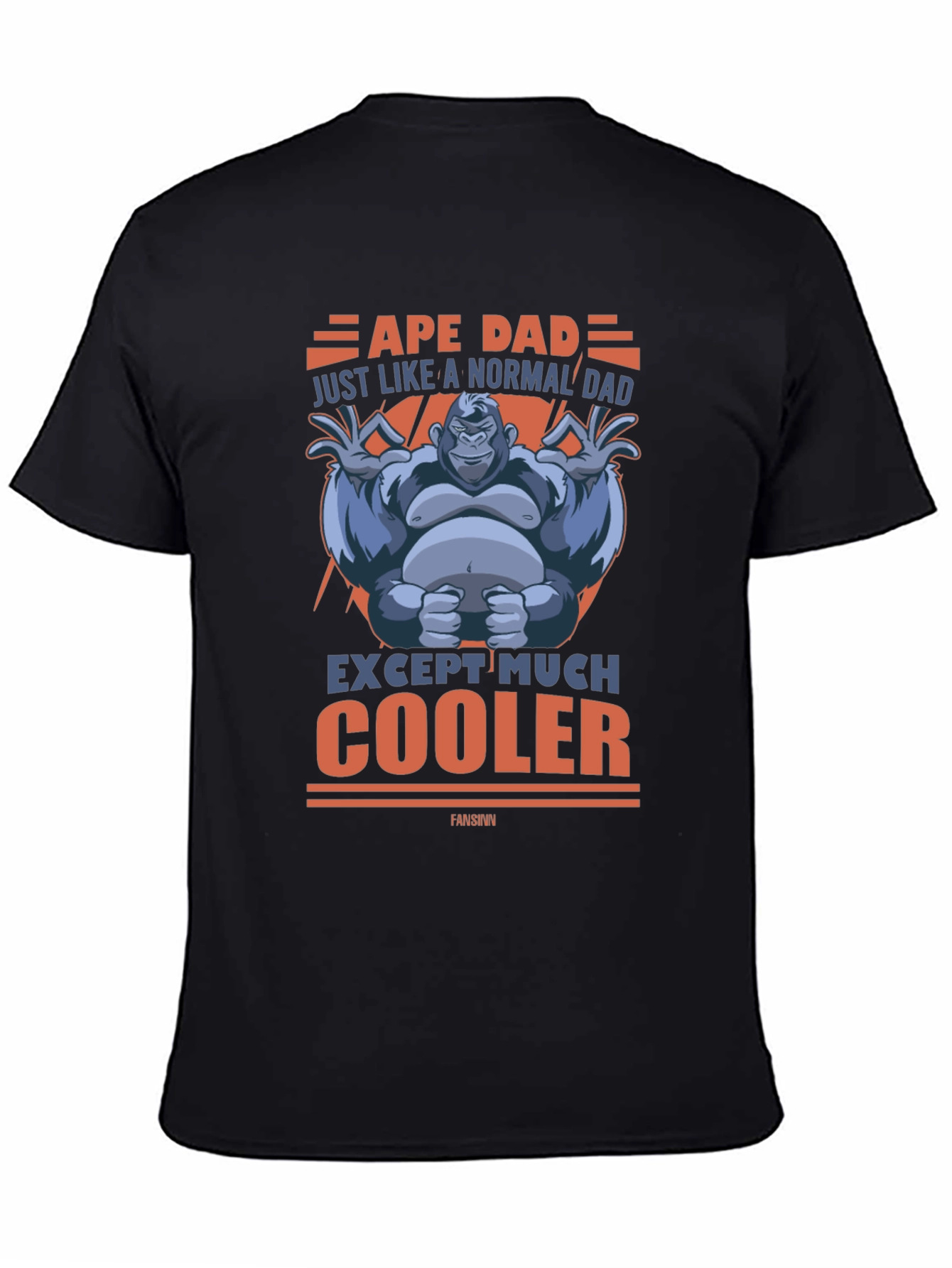 Ape Dad Funny Graphic T-Shirt