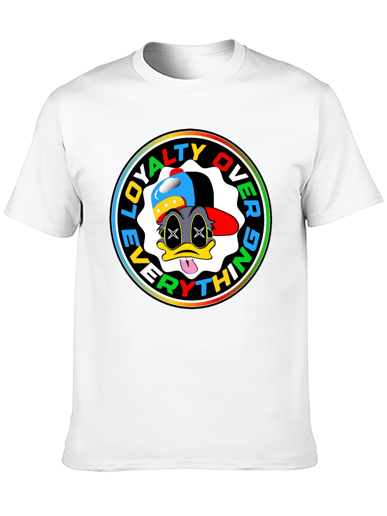 Loyalty Over Everything Graphic Tee - Black