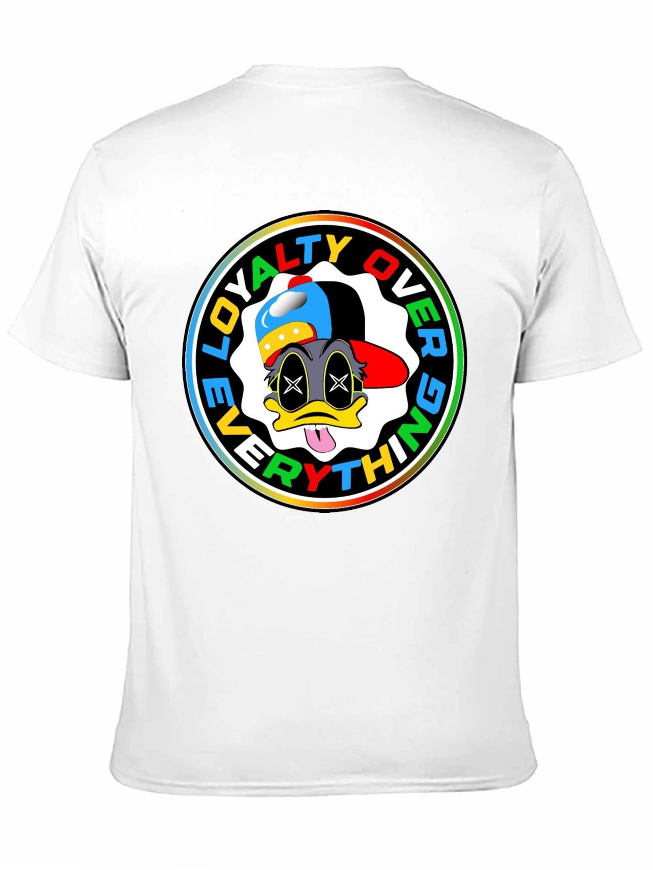 Loyalty Over Everything Graphic Tee - Black