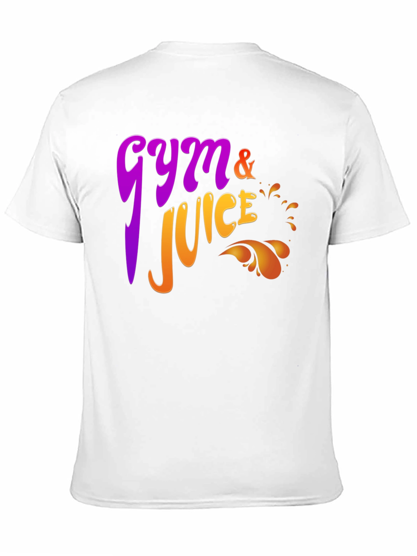 Gym & Juice Graphic Print T-Shirt