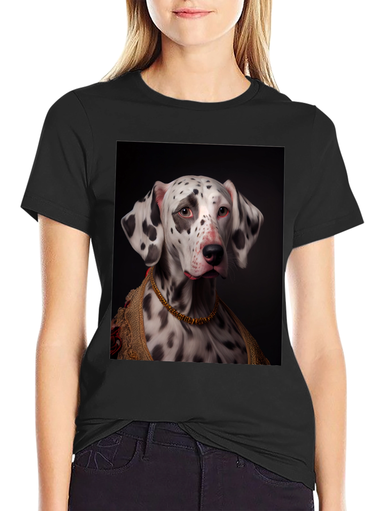Dalmatian Portrait Graphic Tee