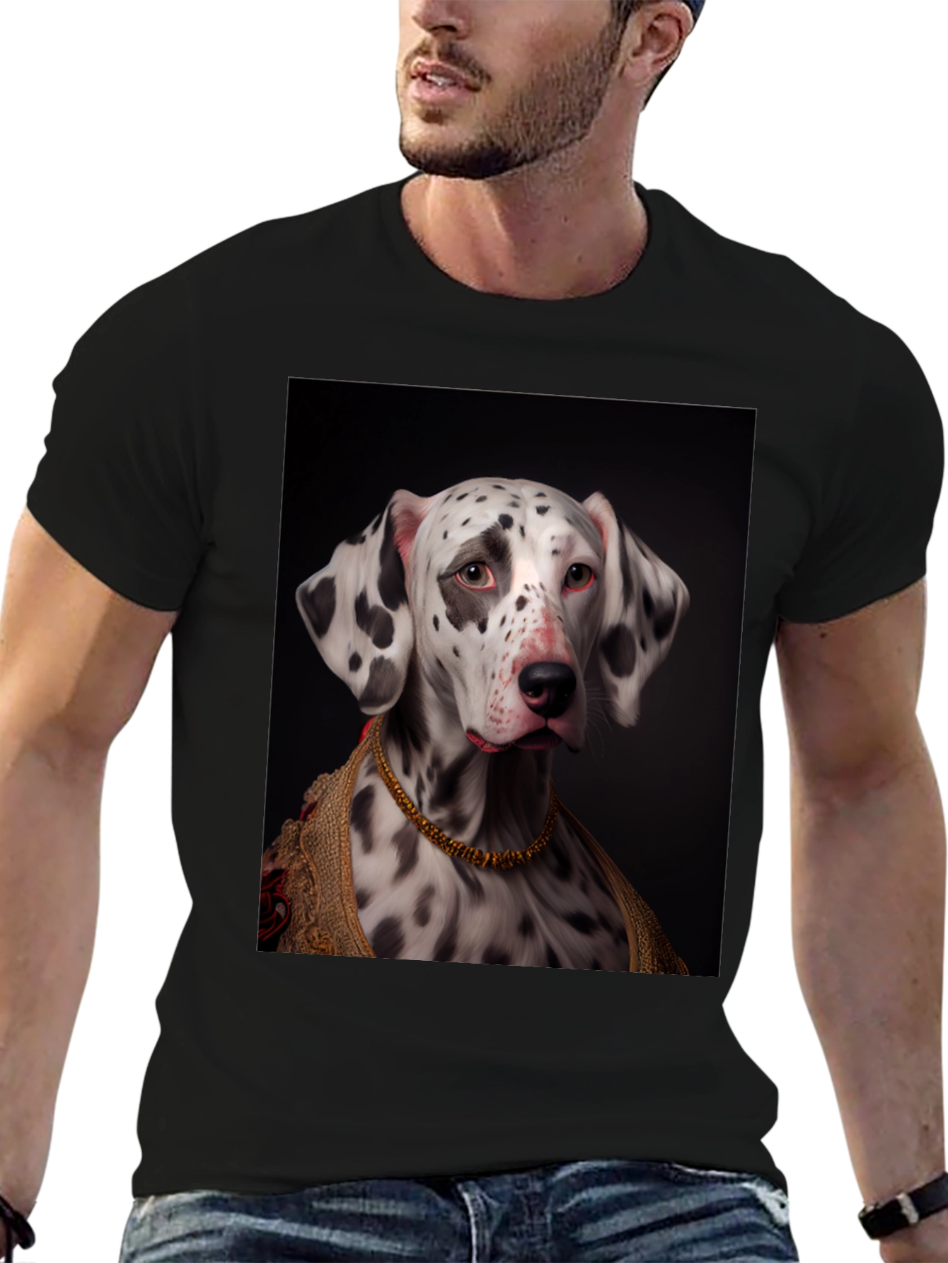 Dalmatian Portrait Graphic Tee