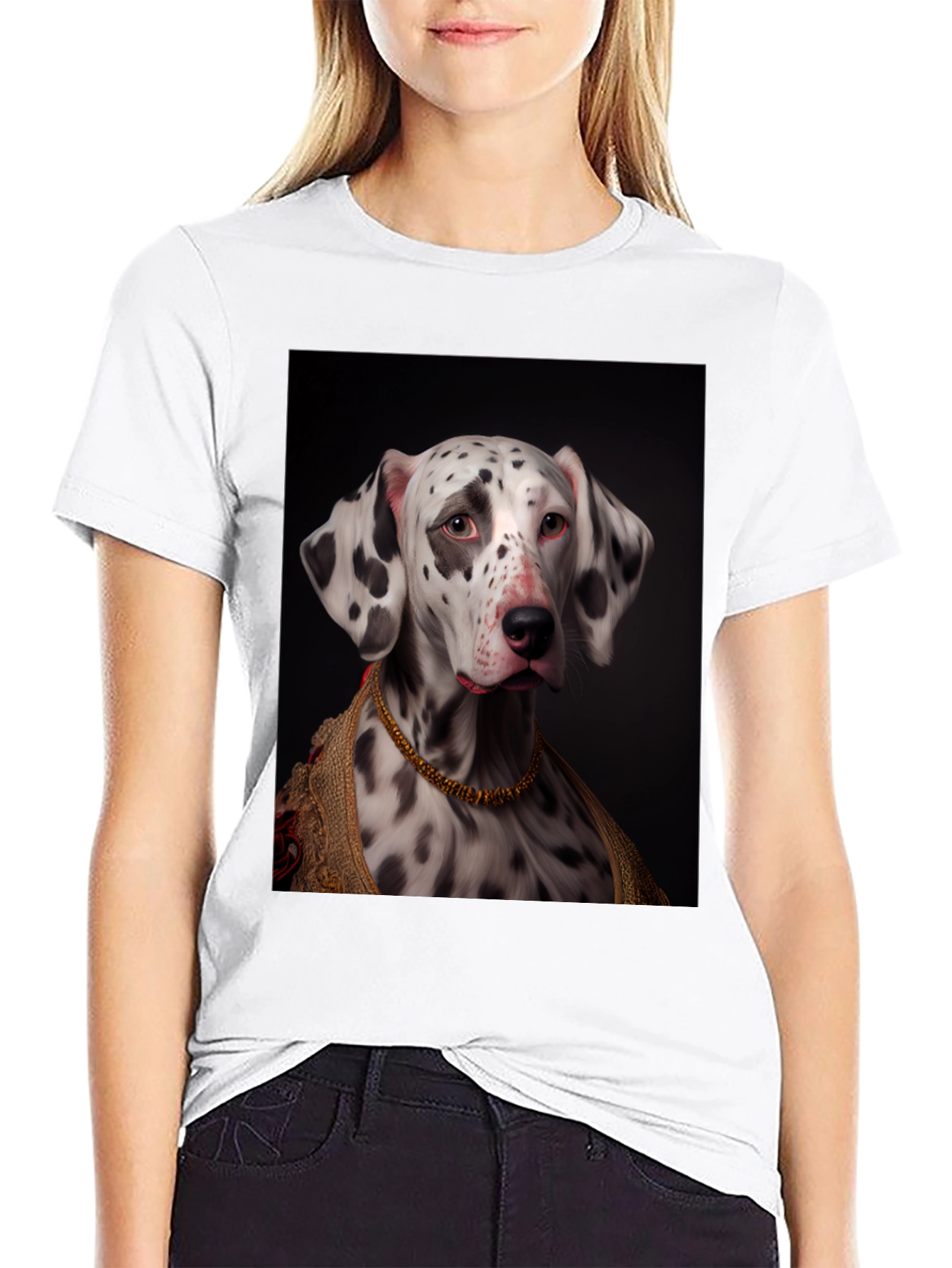 Dalmatian Portrait Graphic Tee