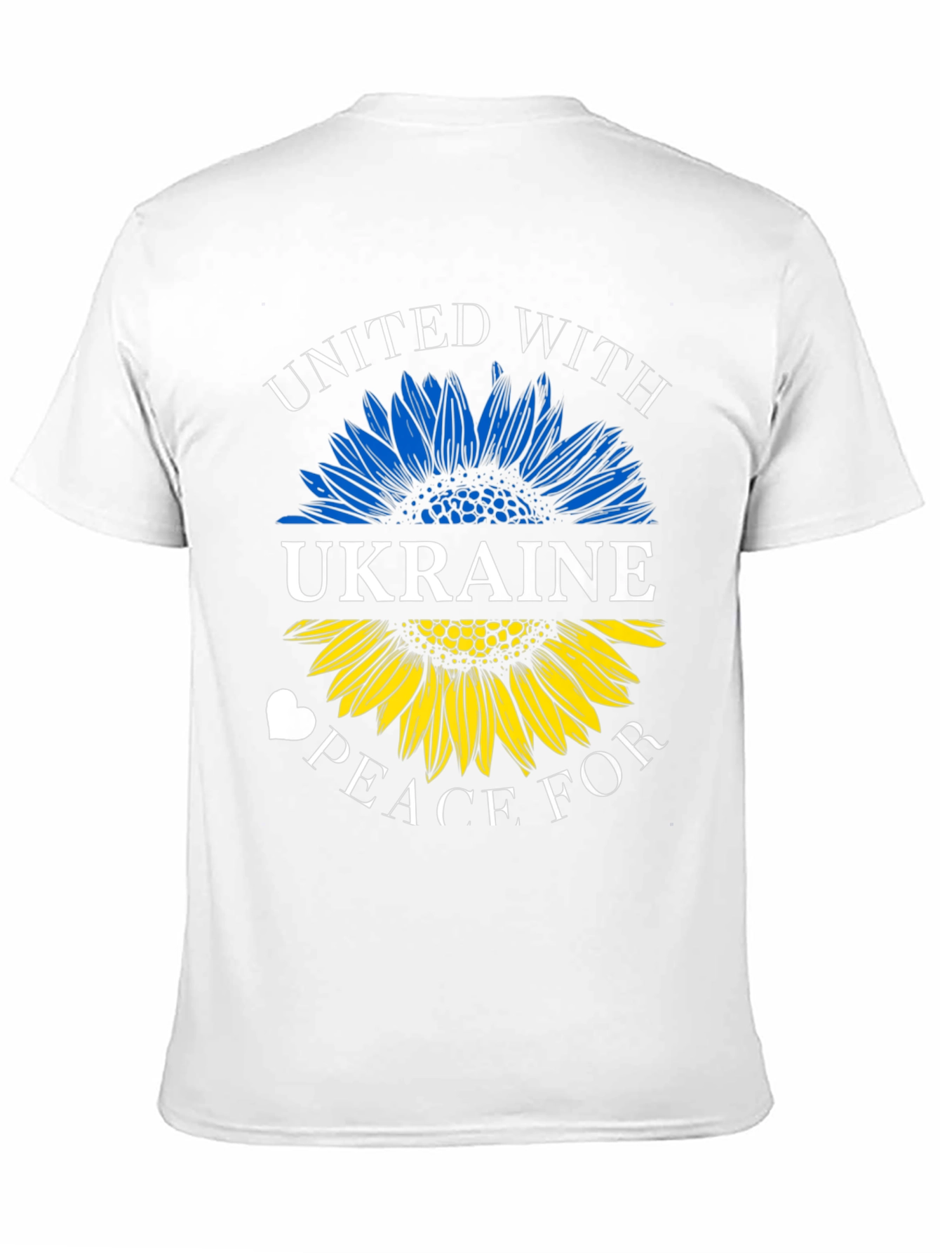 Ukraine Sunflower T-Shirt - United With Peace