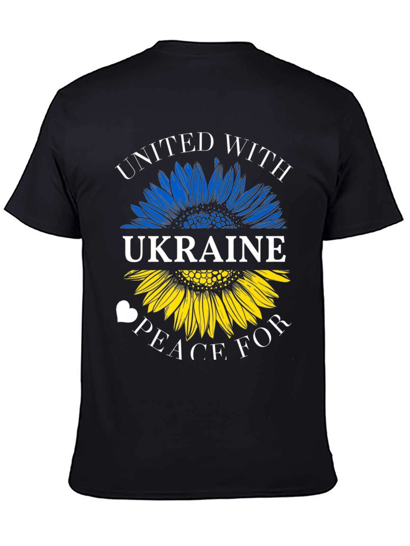 Ukraine Sunflower T-Shirt - United With Peace
