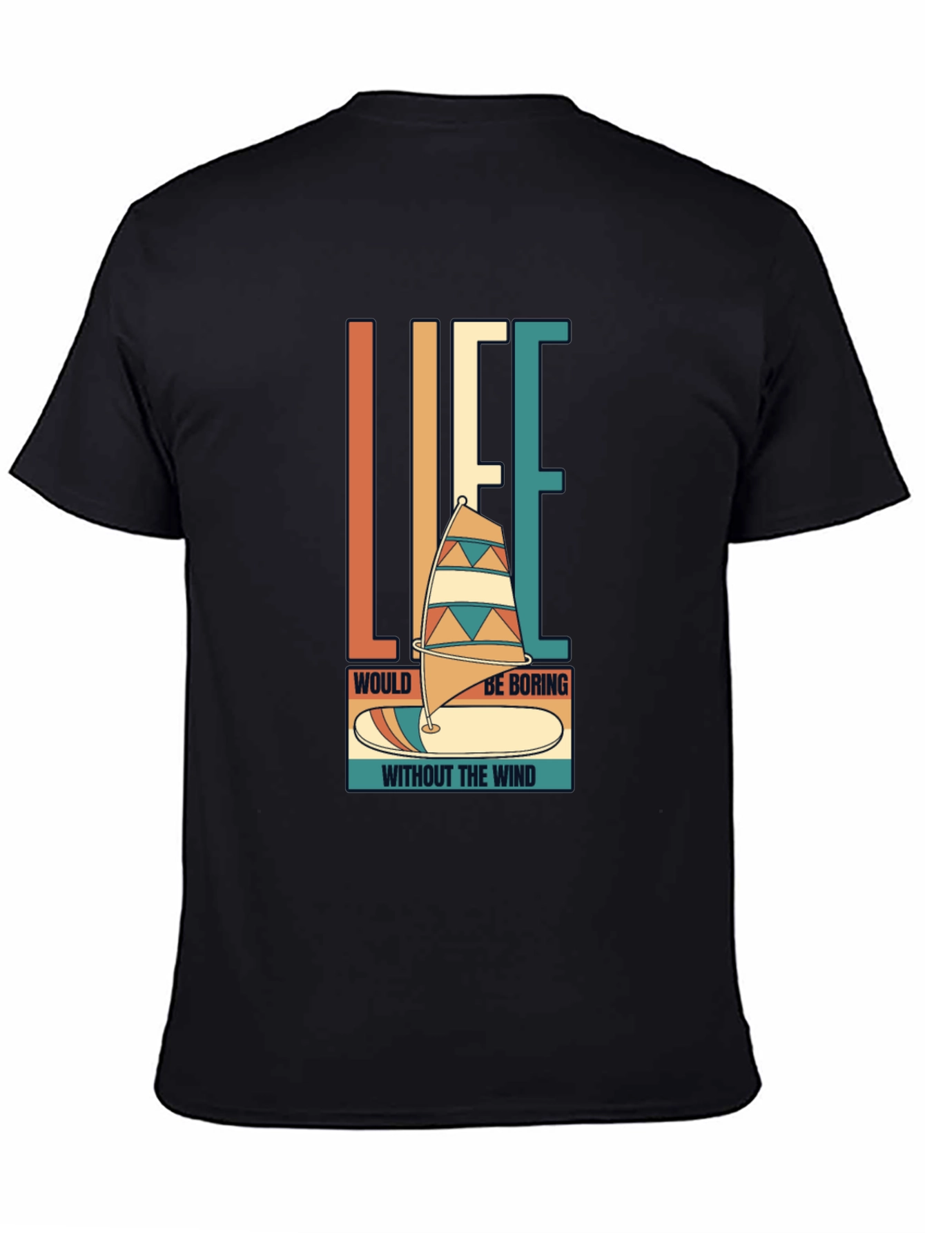 Windsurfing Life T-Shirt - Retro Style
