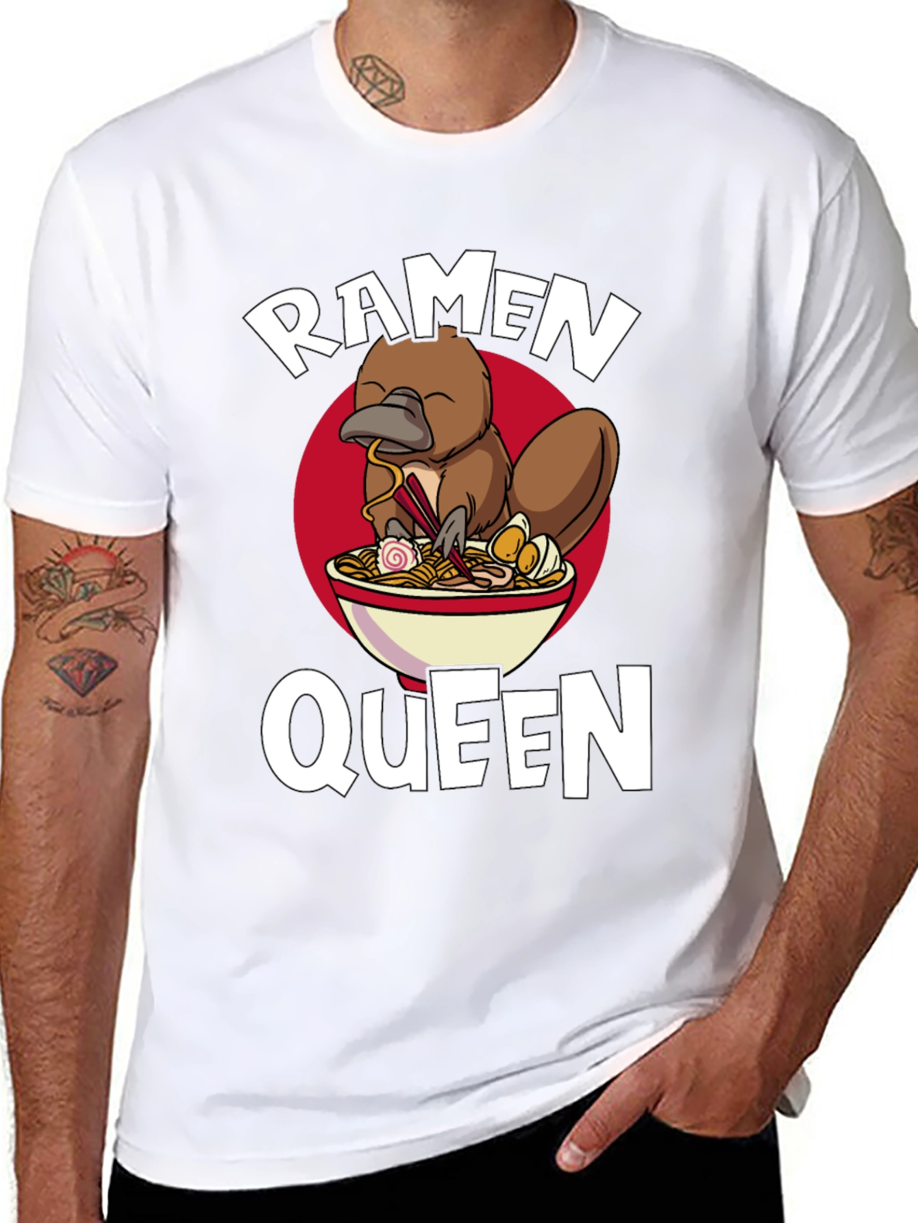 Ramen Queen Platypus T-Shirt