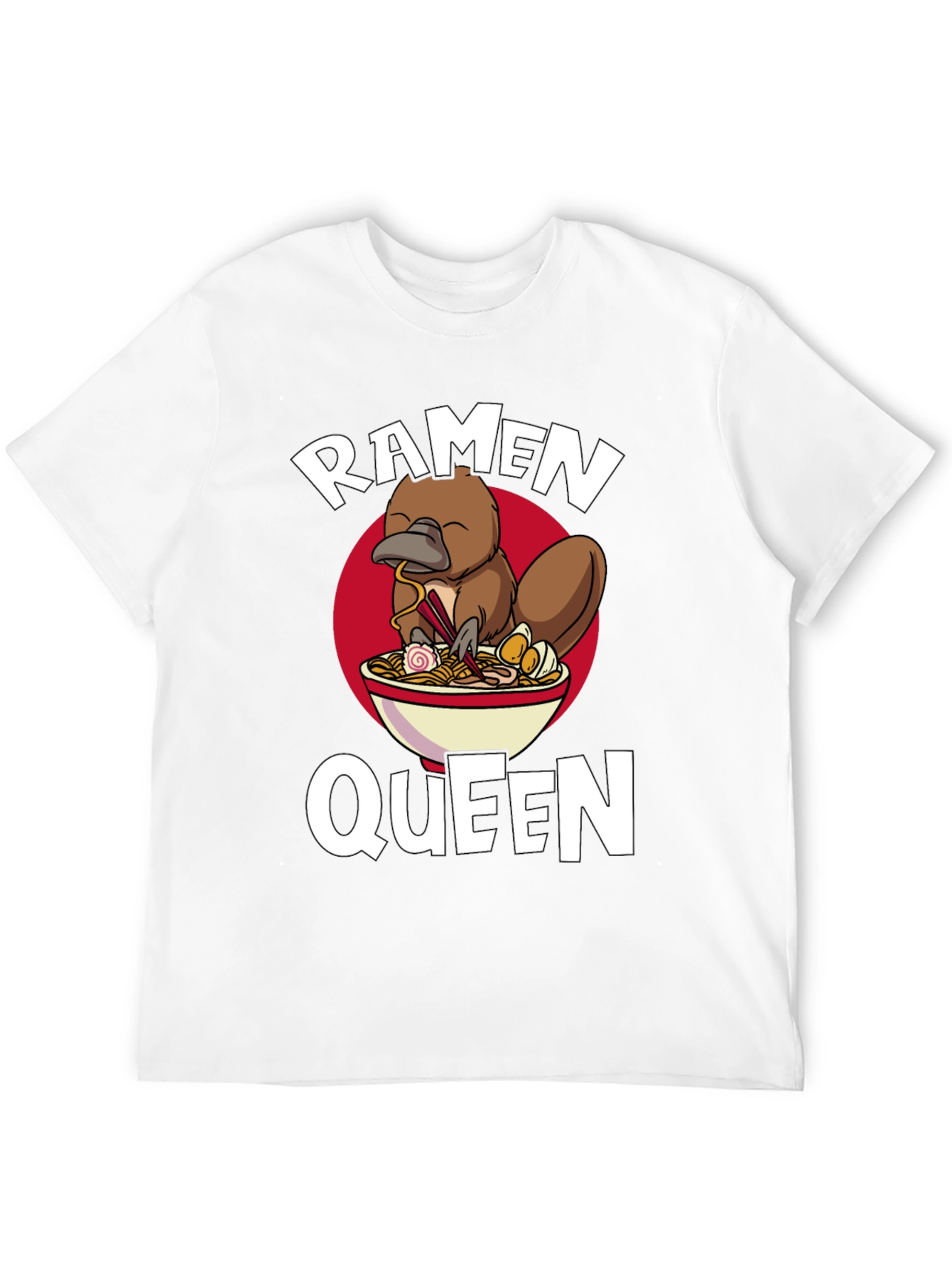 Ramen Queen Platypus T-Shirt
