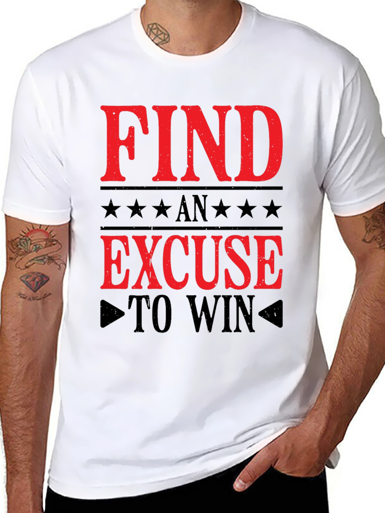 Find an Excuse to Win Graphic Tee