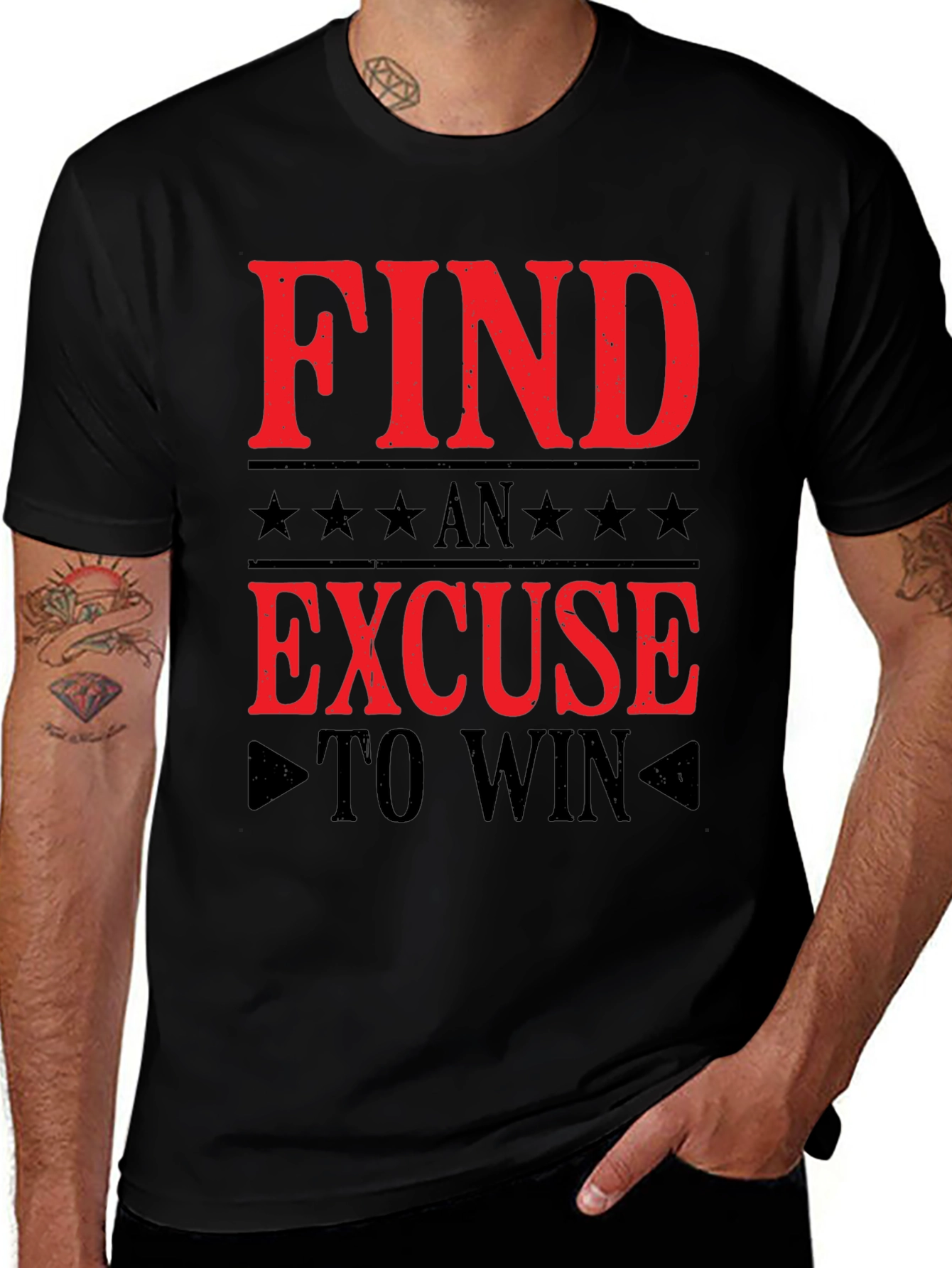 Find an Excuse to Win Graphic Tee