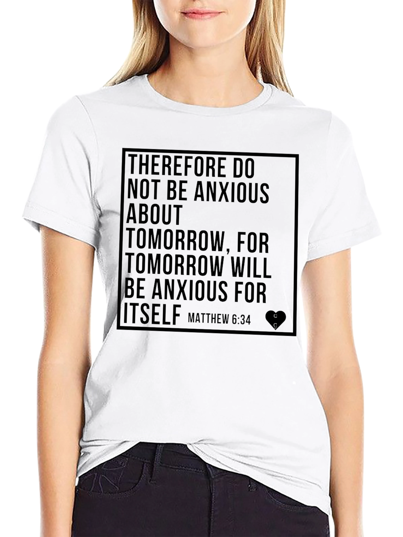 Anxious Tomorrow Christian T-Shirt