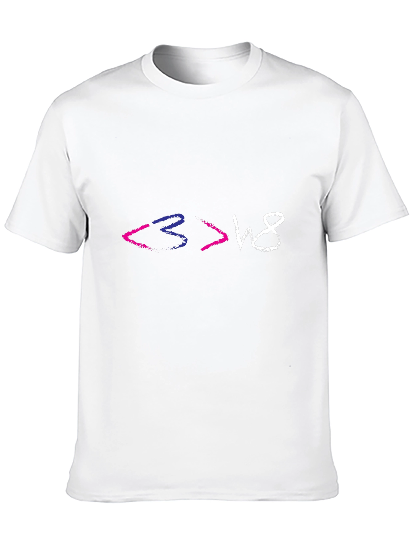 Bi Love > Hate T-Shirt - Pride Apparel