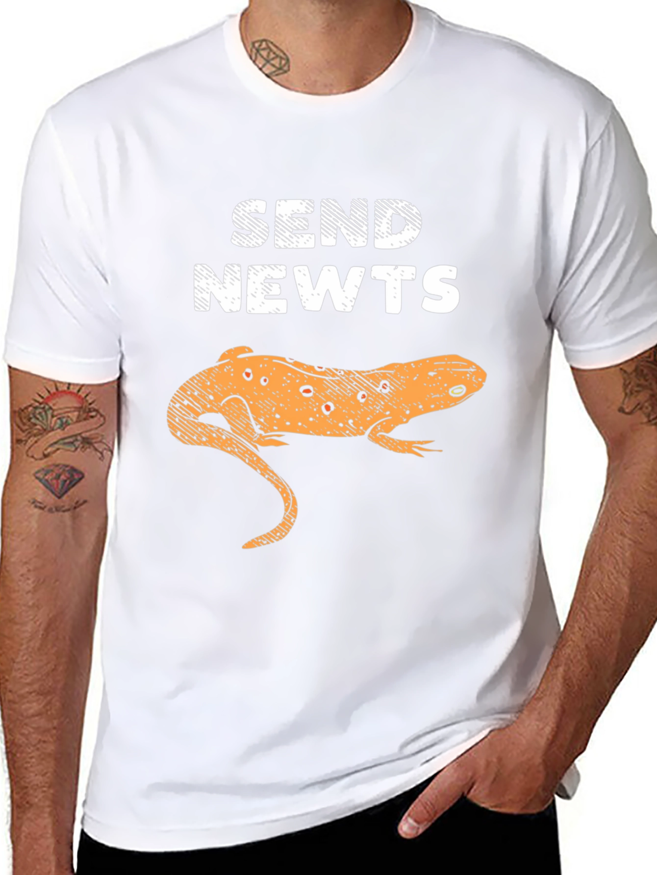 Send Newts Graphic T-Shirt