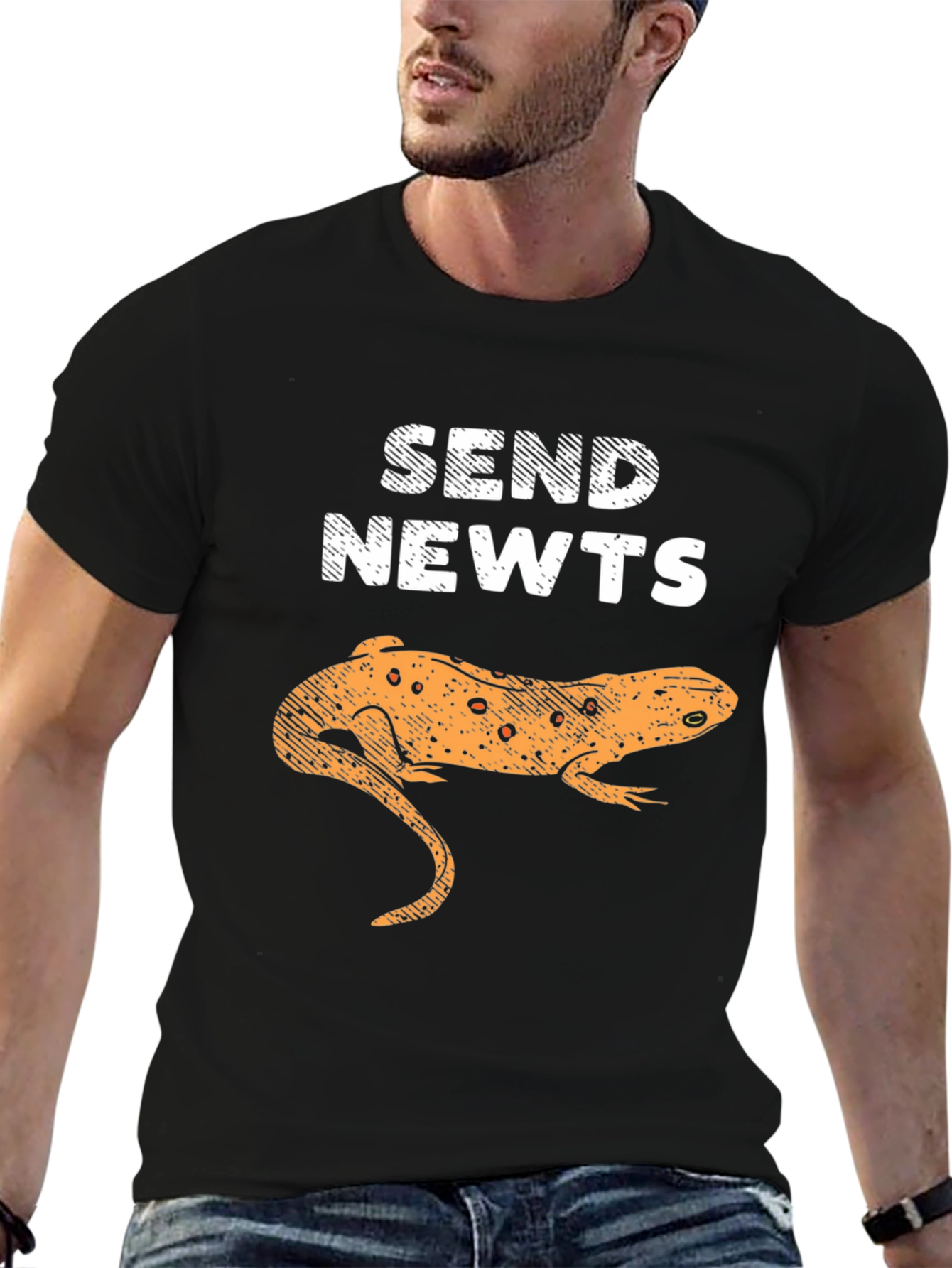 Send Newts Graphic T-Shirt