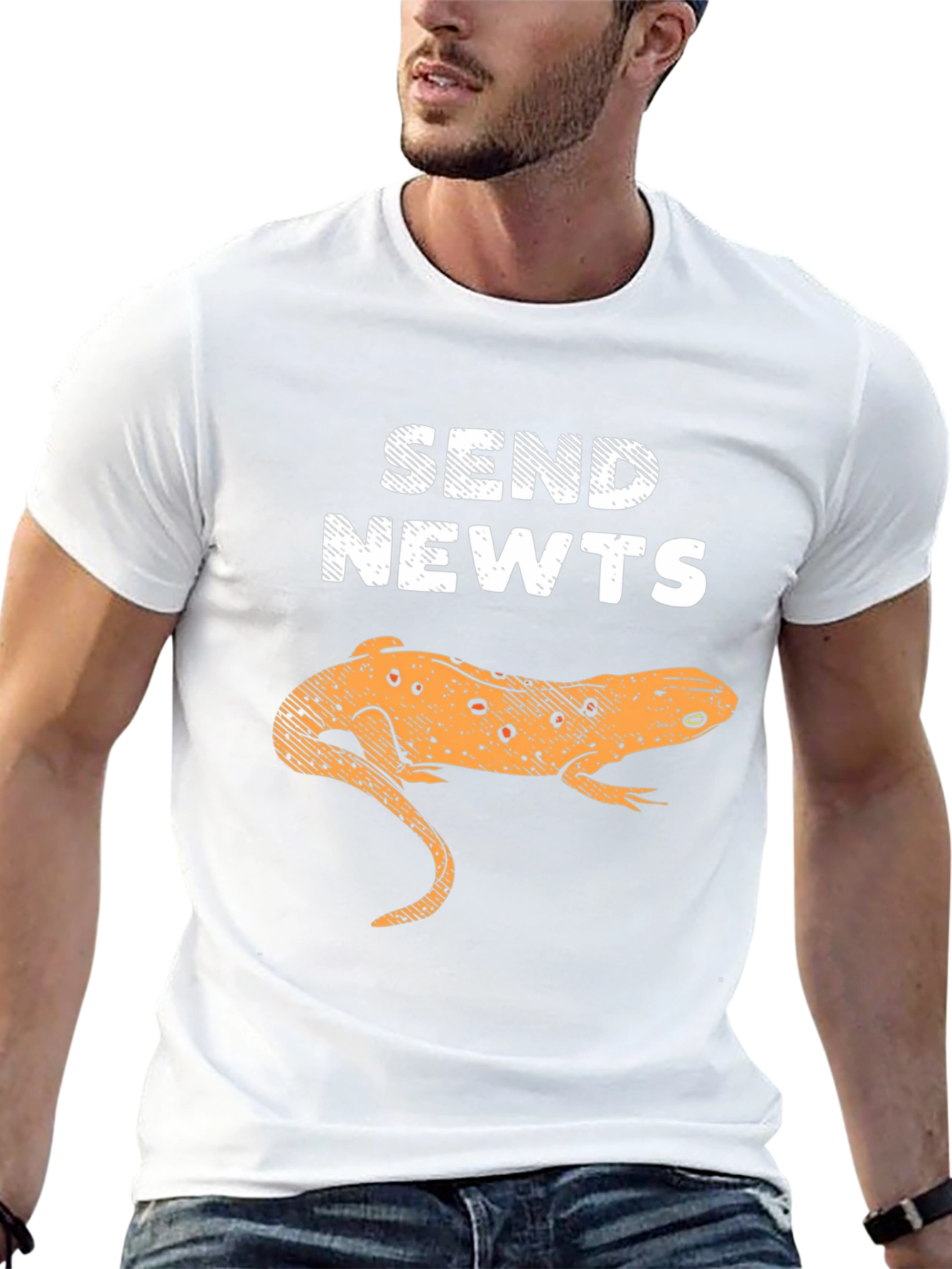 Send Newts Graphic T-Shirt
