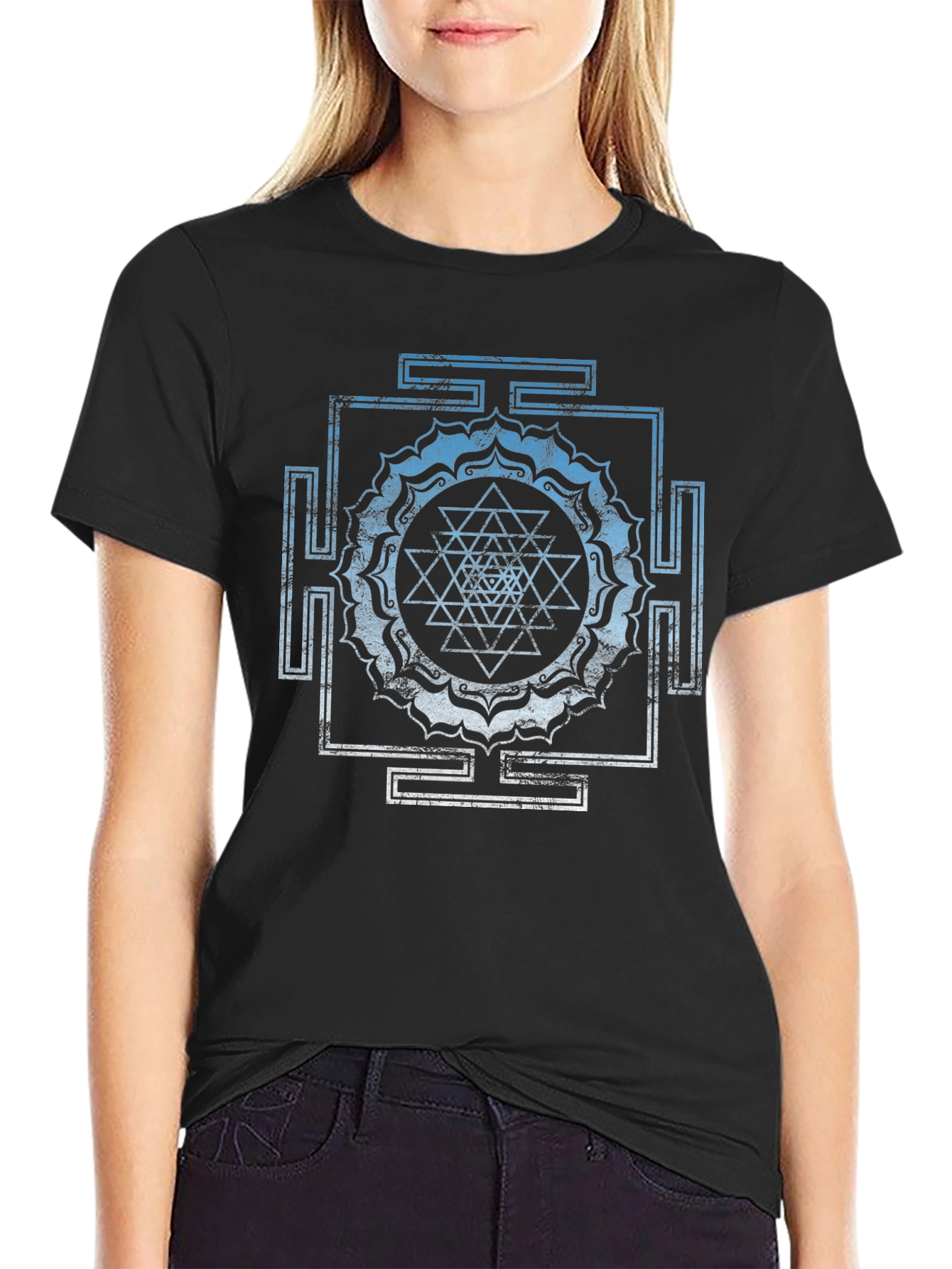 Geometric Graphic Print T-Shirt