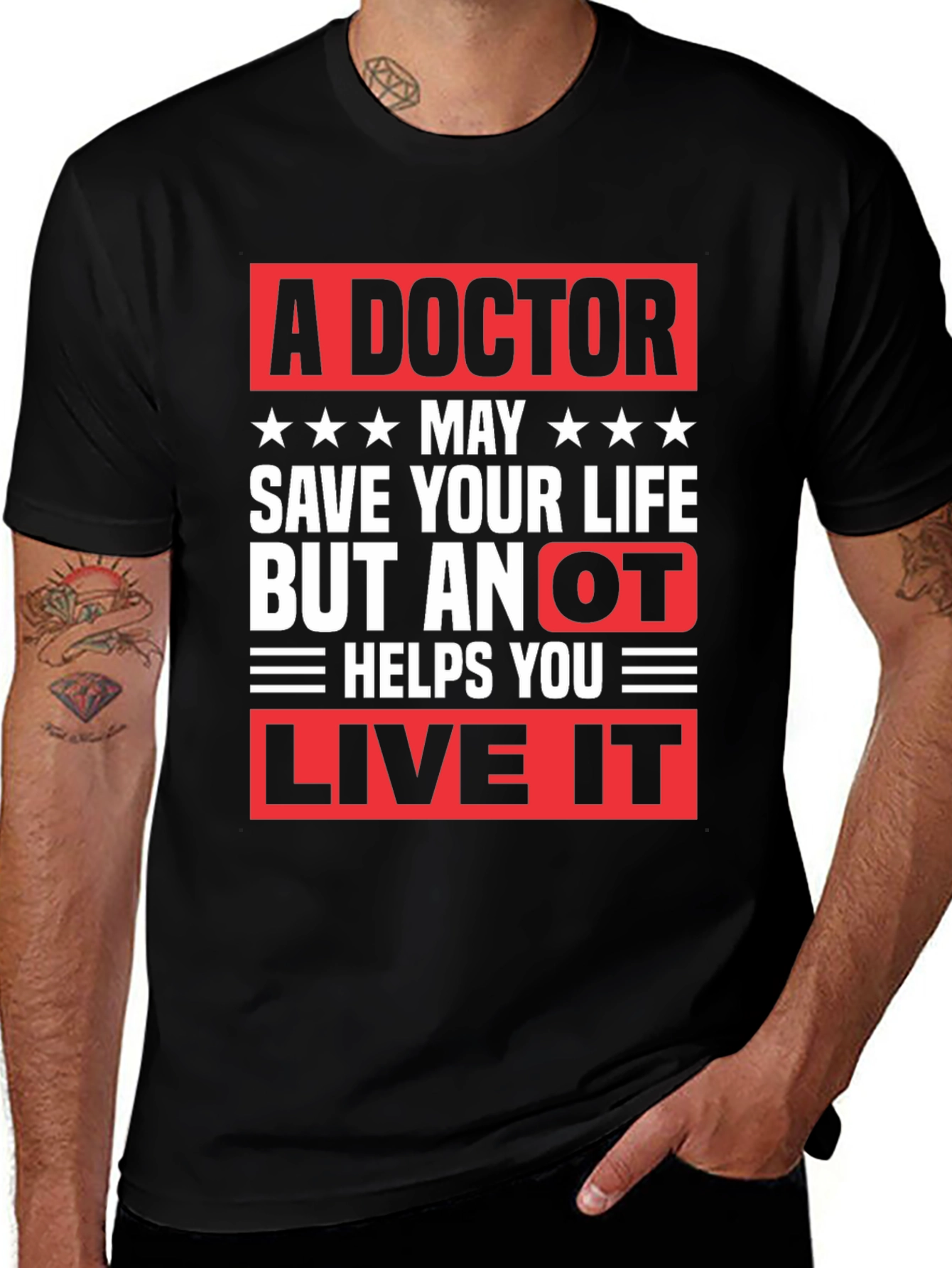 Doctor Save Life OT Live It T-Shirt
