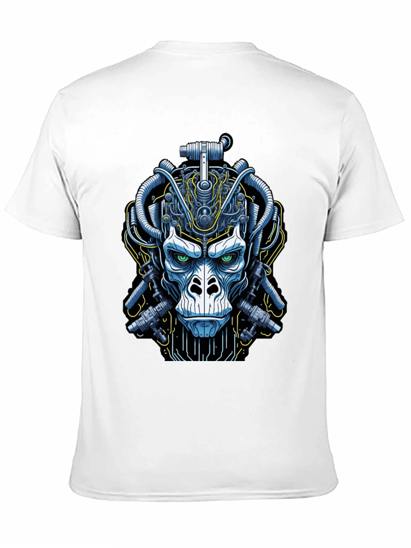 Cyberpunk Gorilla Graphic Tee - Unique Design