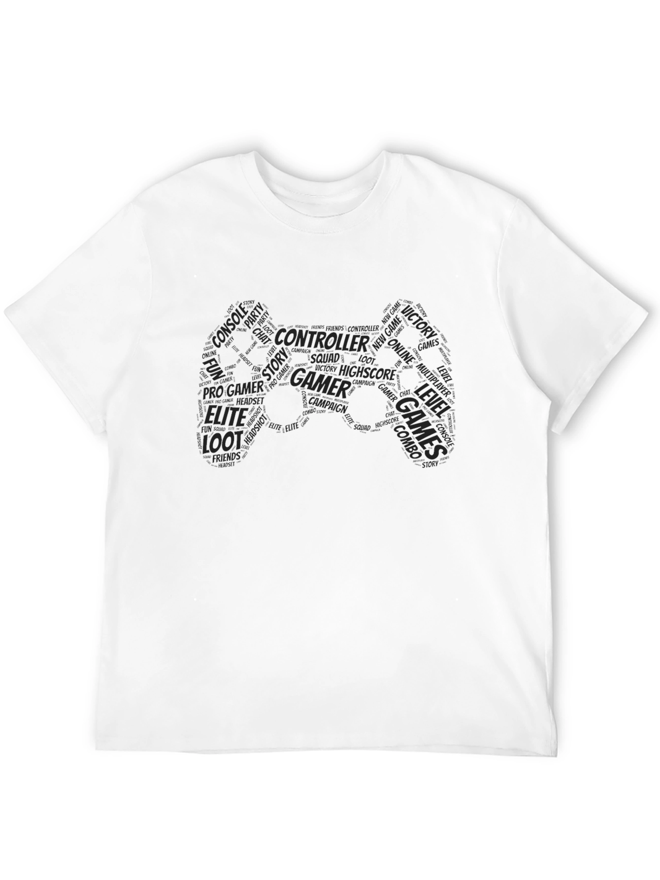 Gamer Word Art T-Shirt