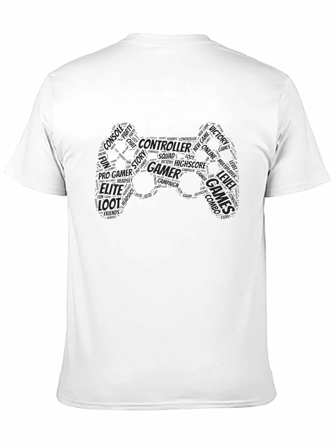 Gamer Word Art T-Shirt