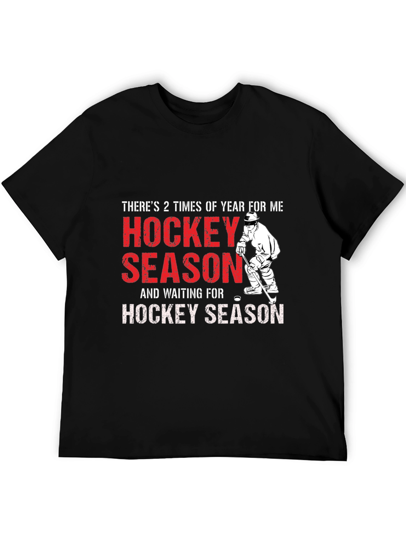Hockey Season T-Shirt - Mens Graphic Tee