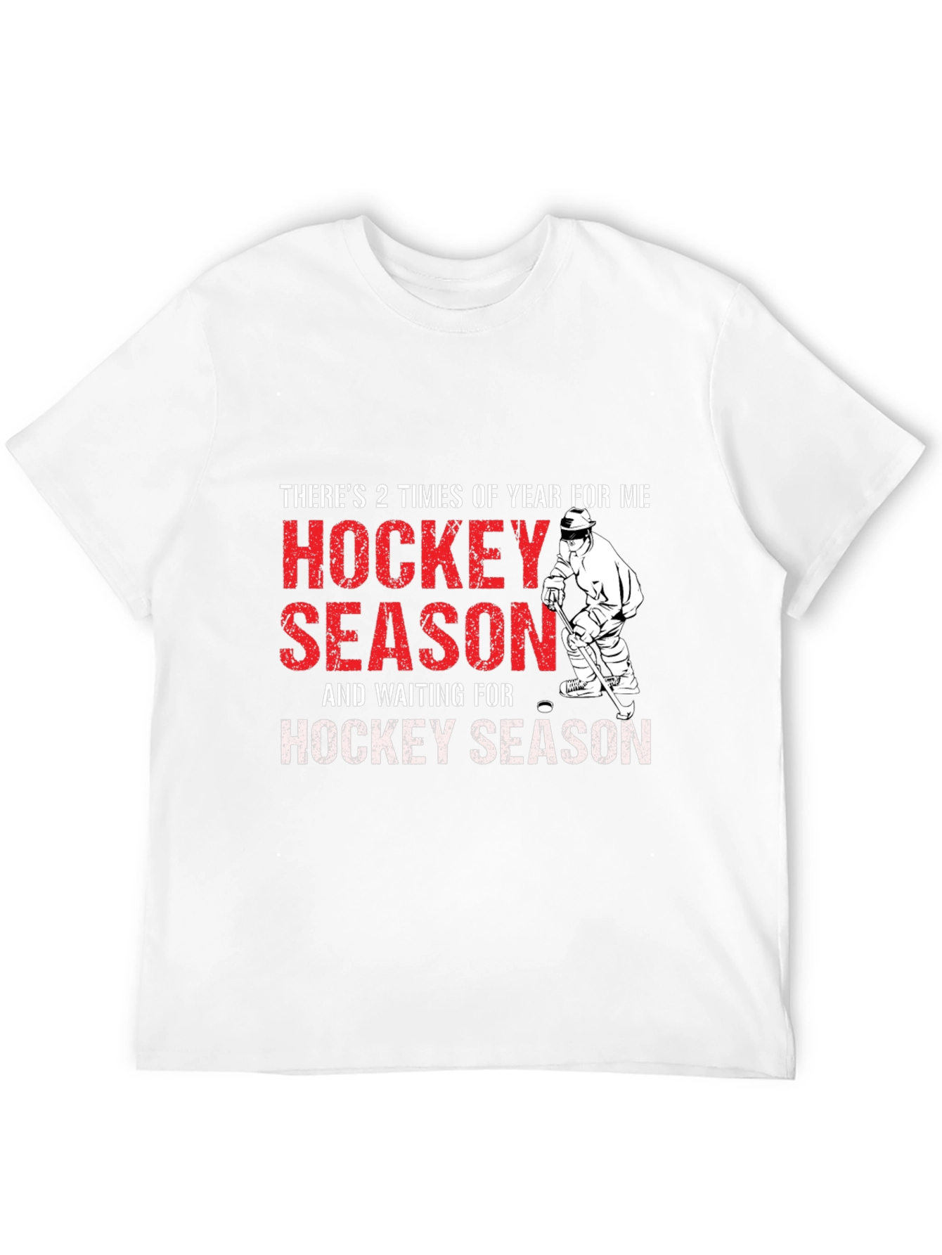 Hockey Season T-Shirt - Mens Graphic Tee