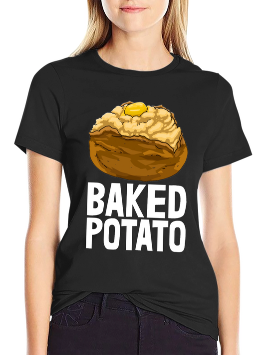 Baked Potato T-Shirt - Foodie Humor Tee