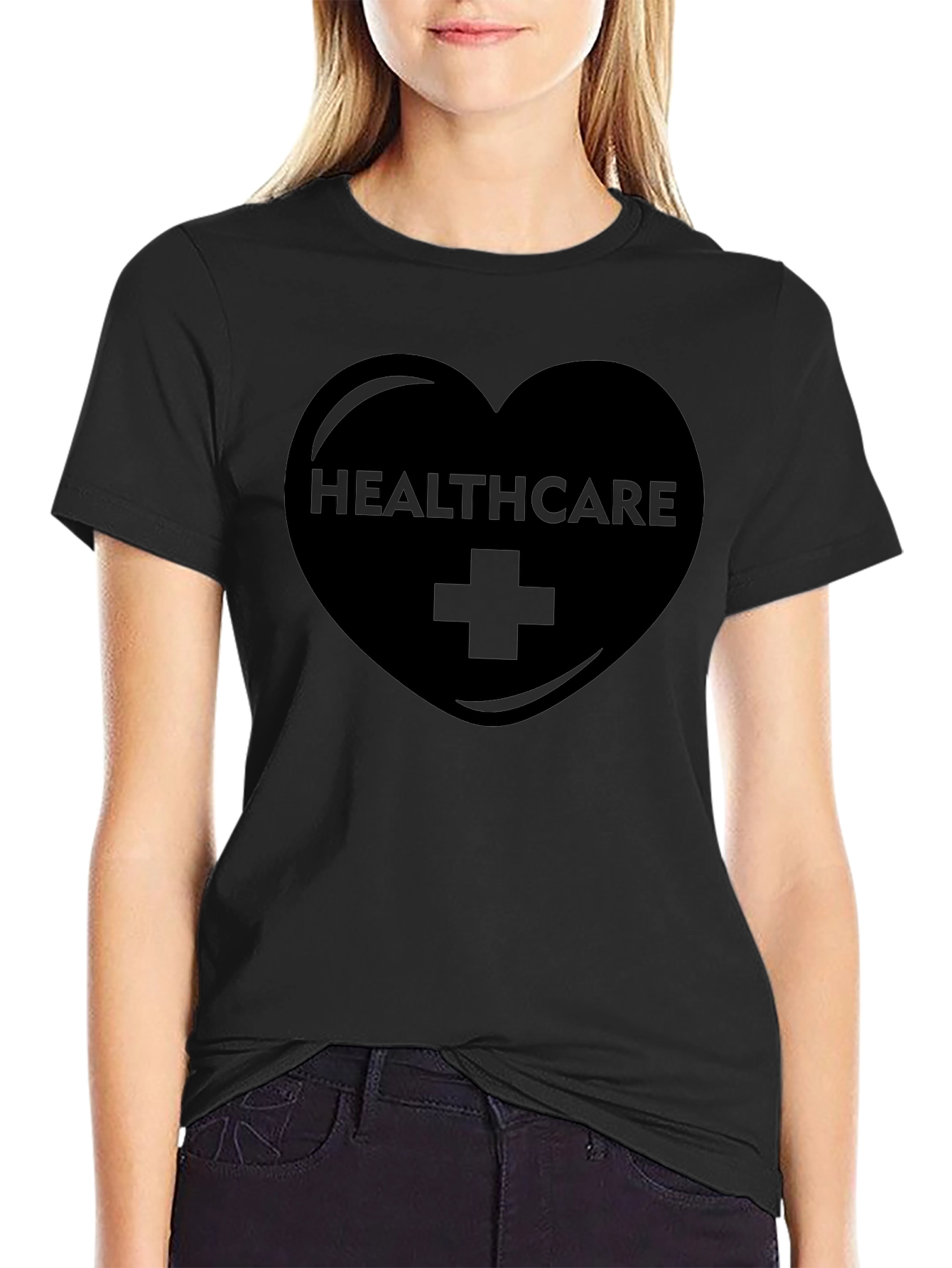 Healthcare Heart T-Shirt - Show Your Support!