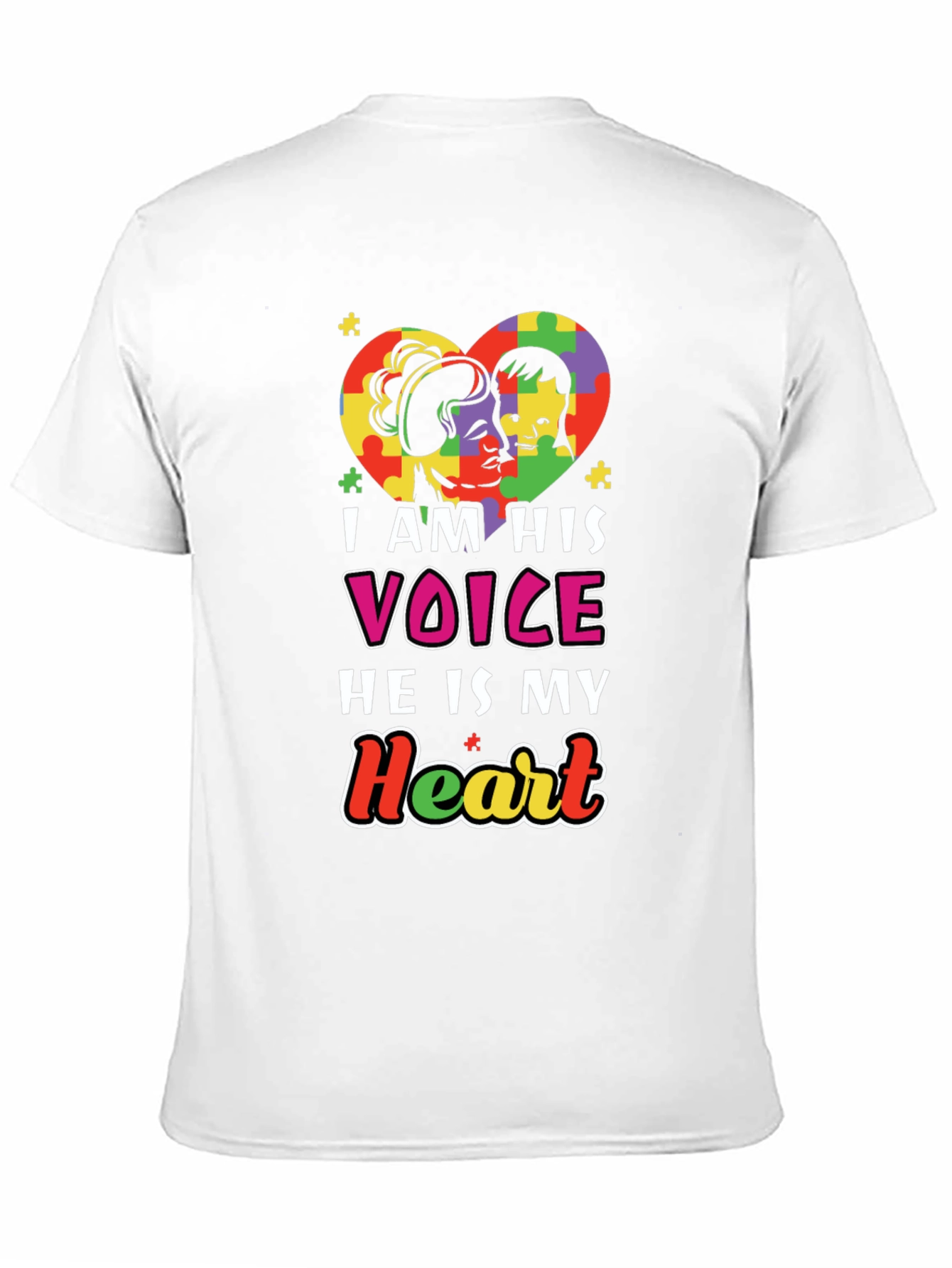 Autism Awareness T-Shirt - I am His Voice