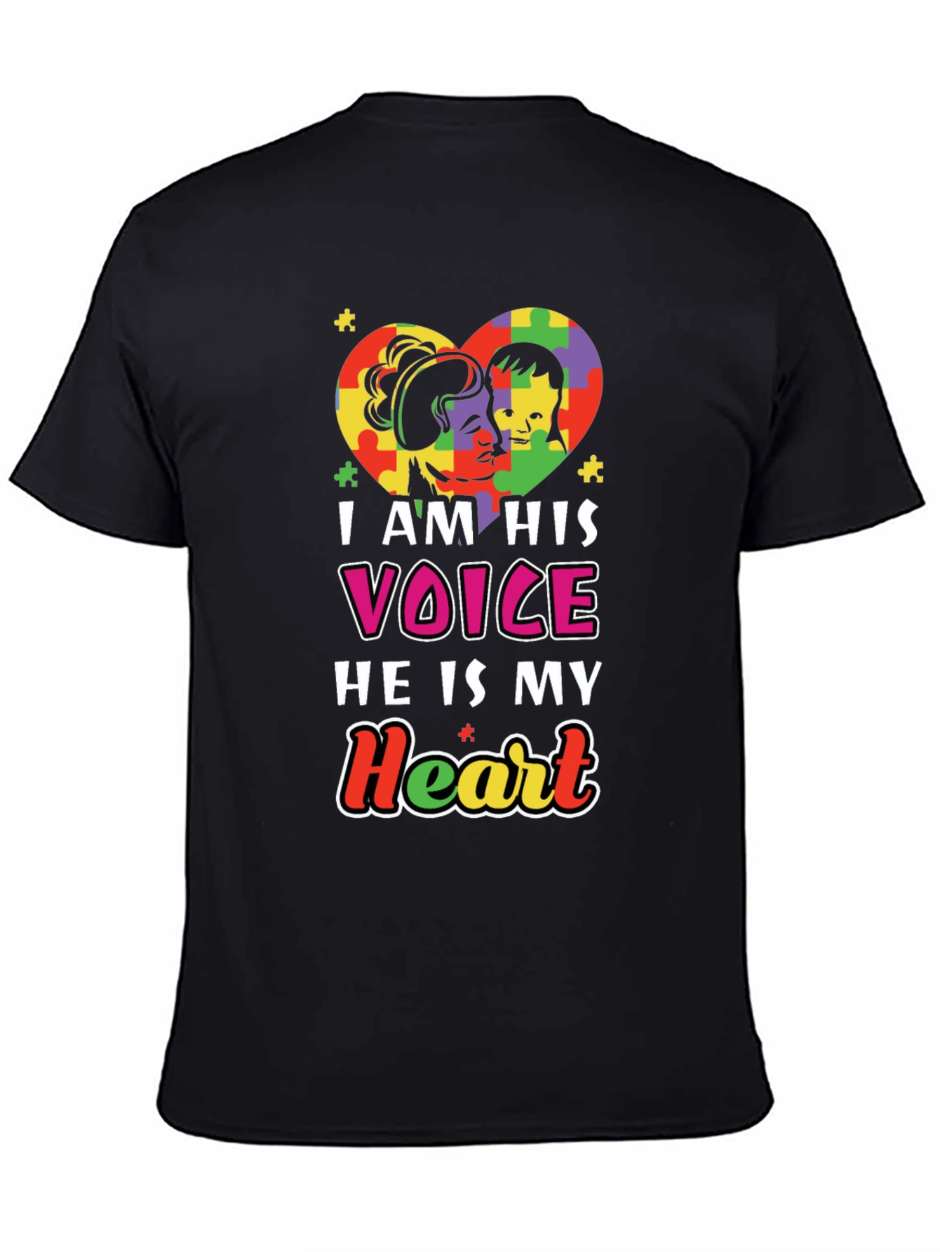 Autism Awareness T-Shirt - I am His Voice