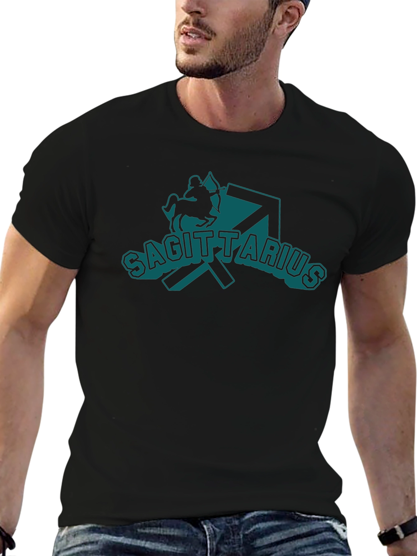 Sagittarius Zodiac Sign Graphic T-Shirt