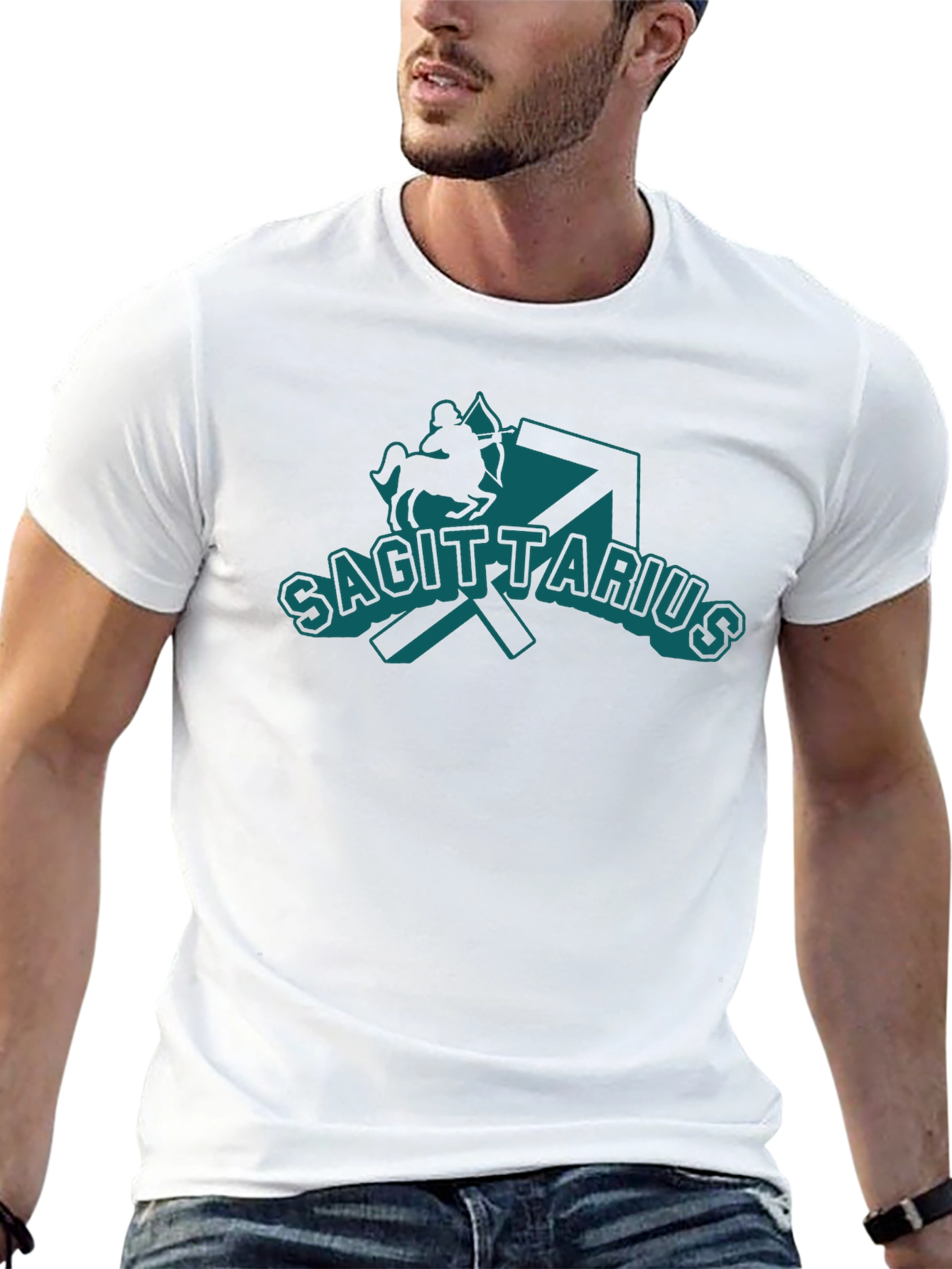 Sagittarius Zodiac Sign Graphic T-Shirt
