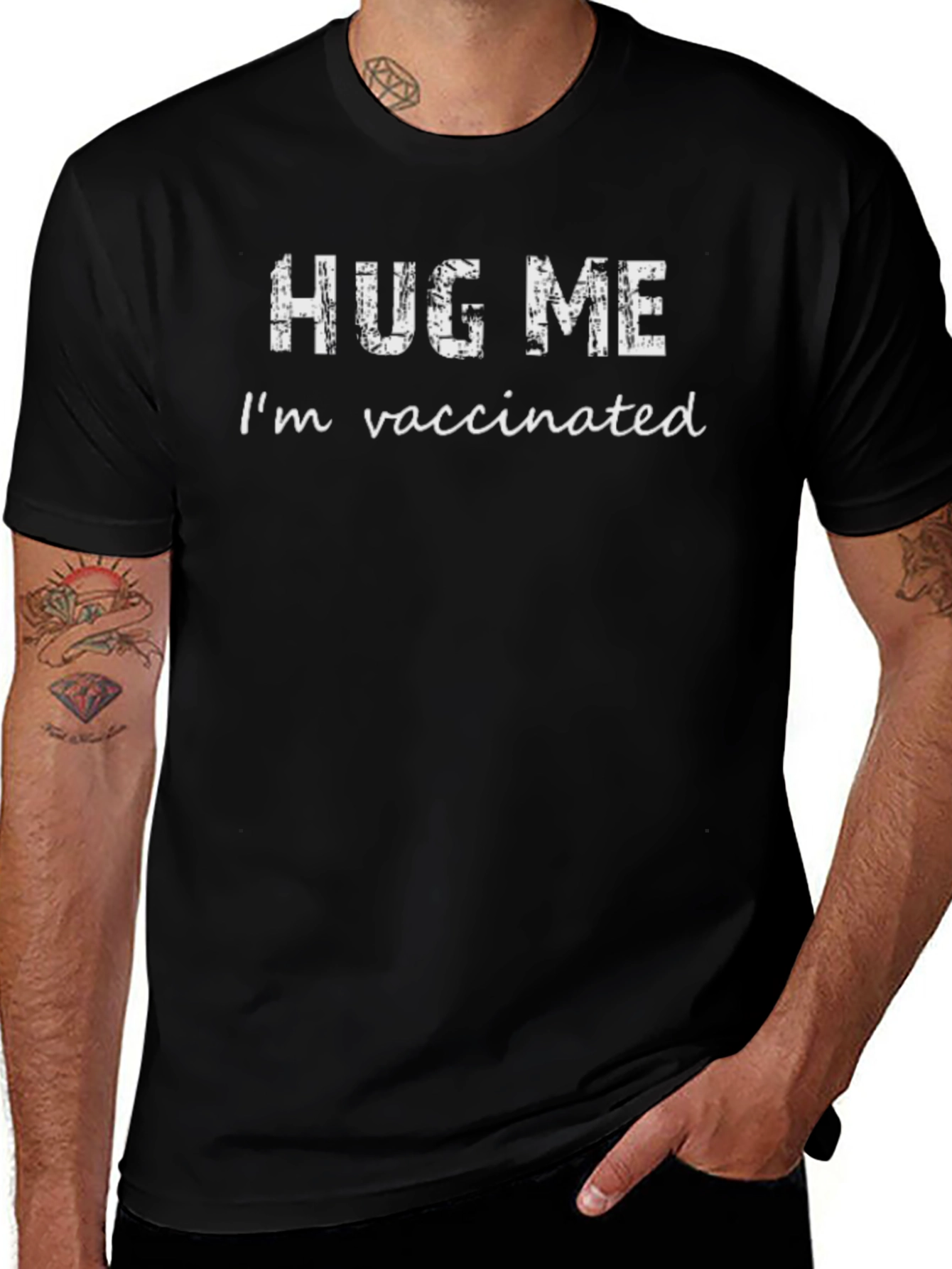 Hug Me Im Vaccinated T-Shirt