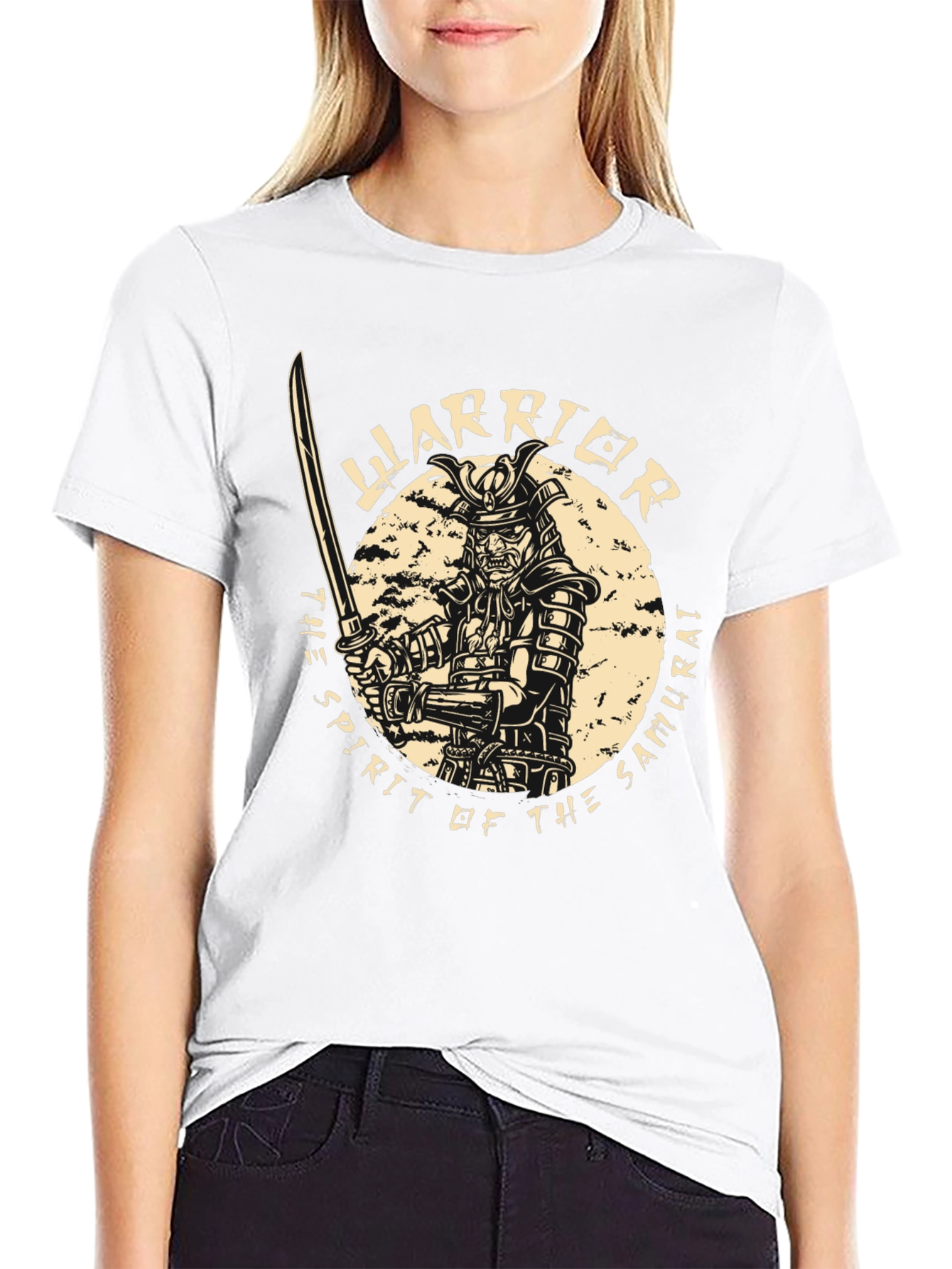 Samurai Warrior Graphic T-Shirt