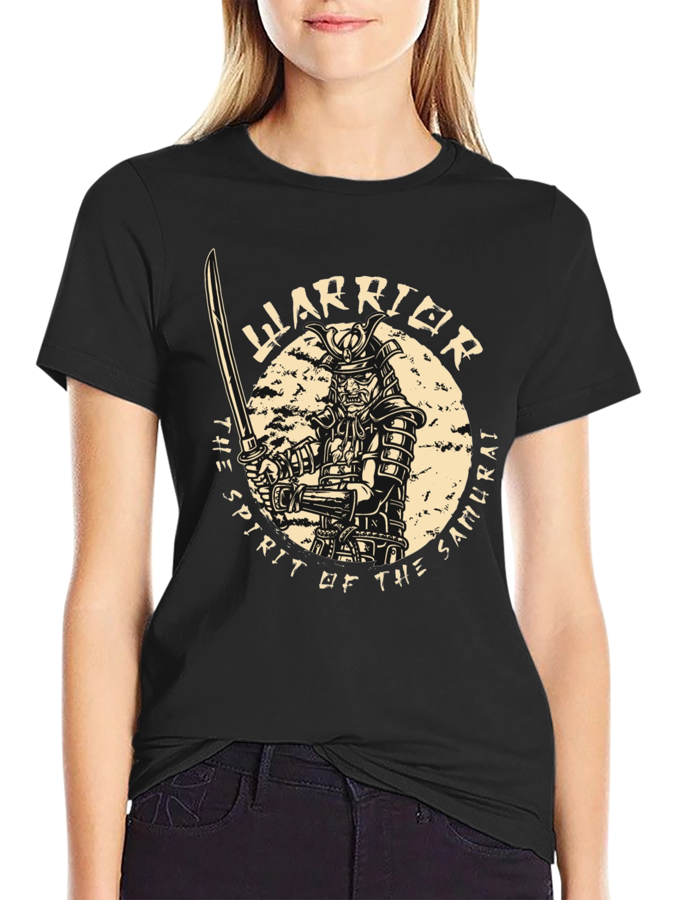 Samurai Warrior Graphic T-Shirt