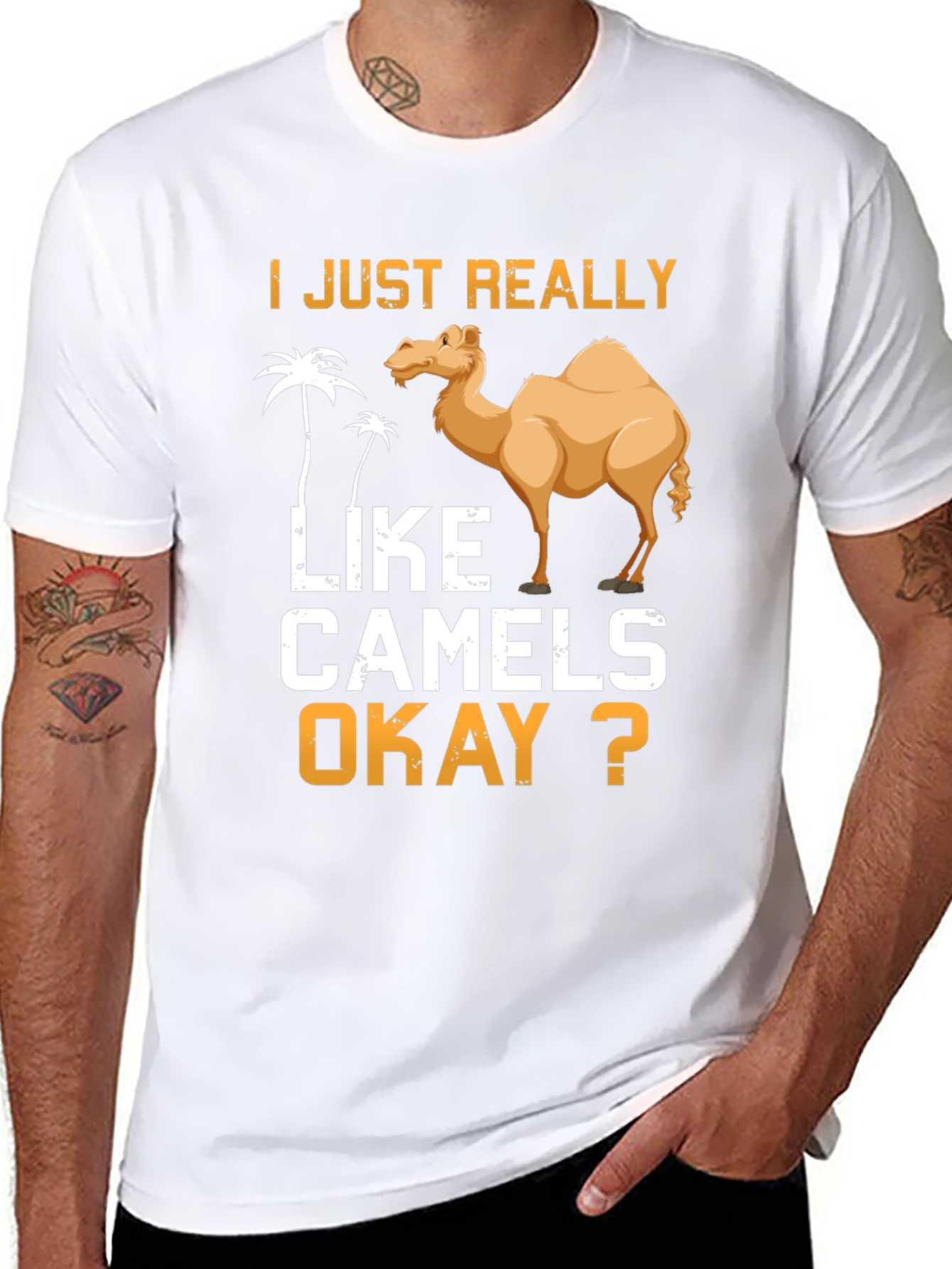 I Just Really Like Camels Okay? T-Shirt
