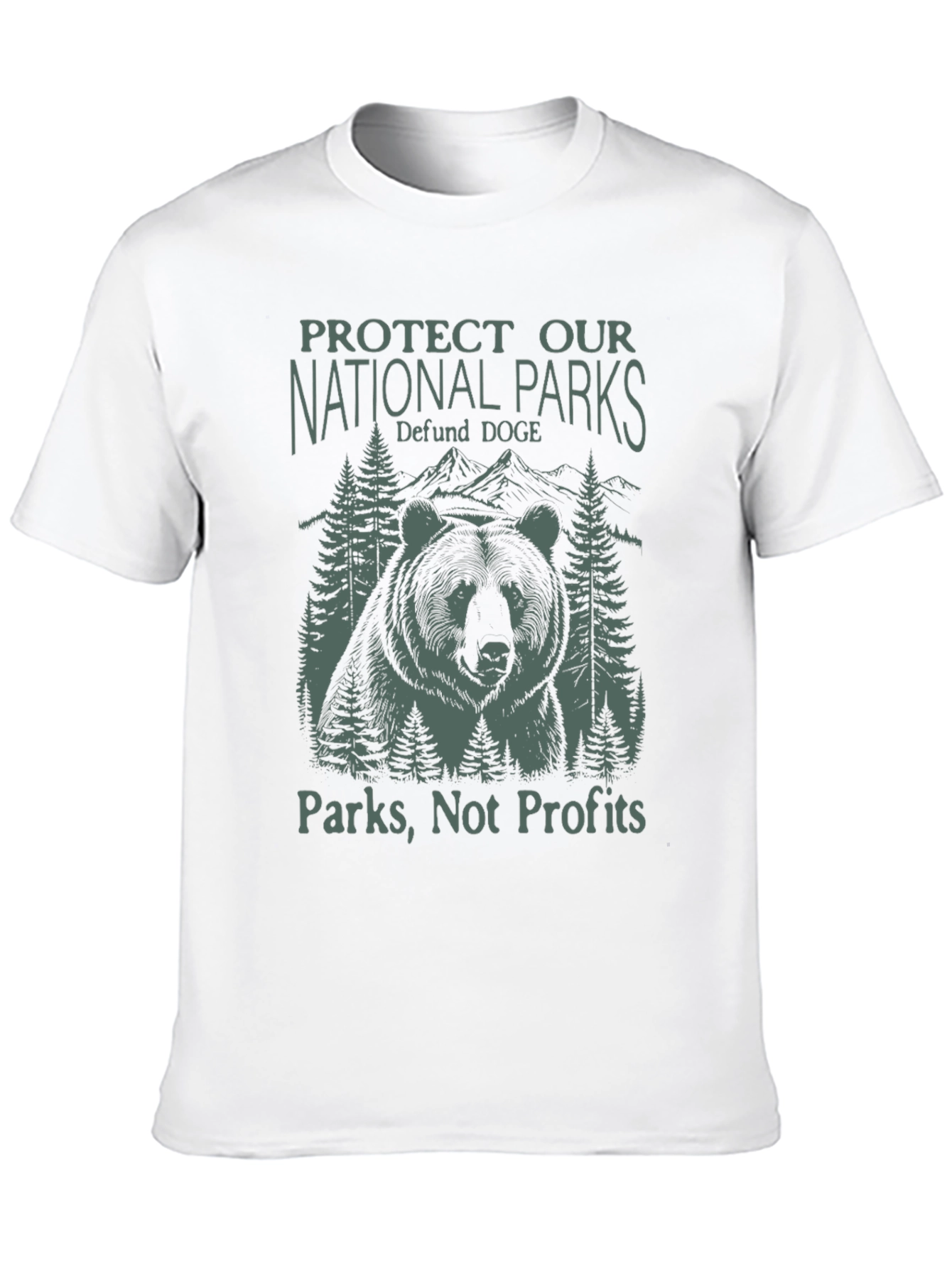 Parks Not Profits Tee - Protect National Parks T-Shirt