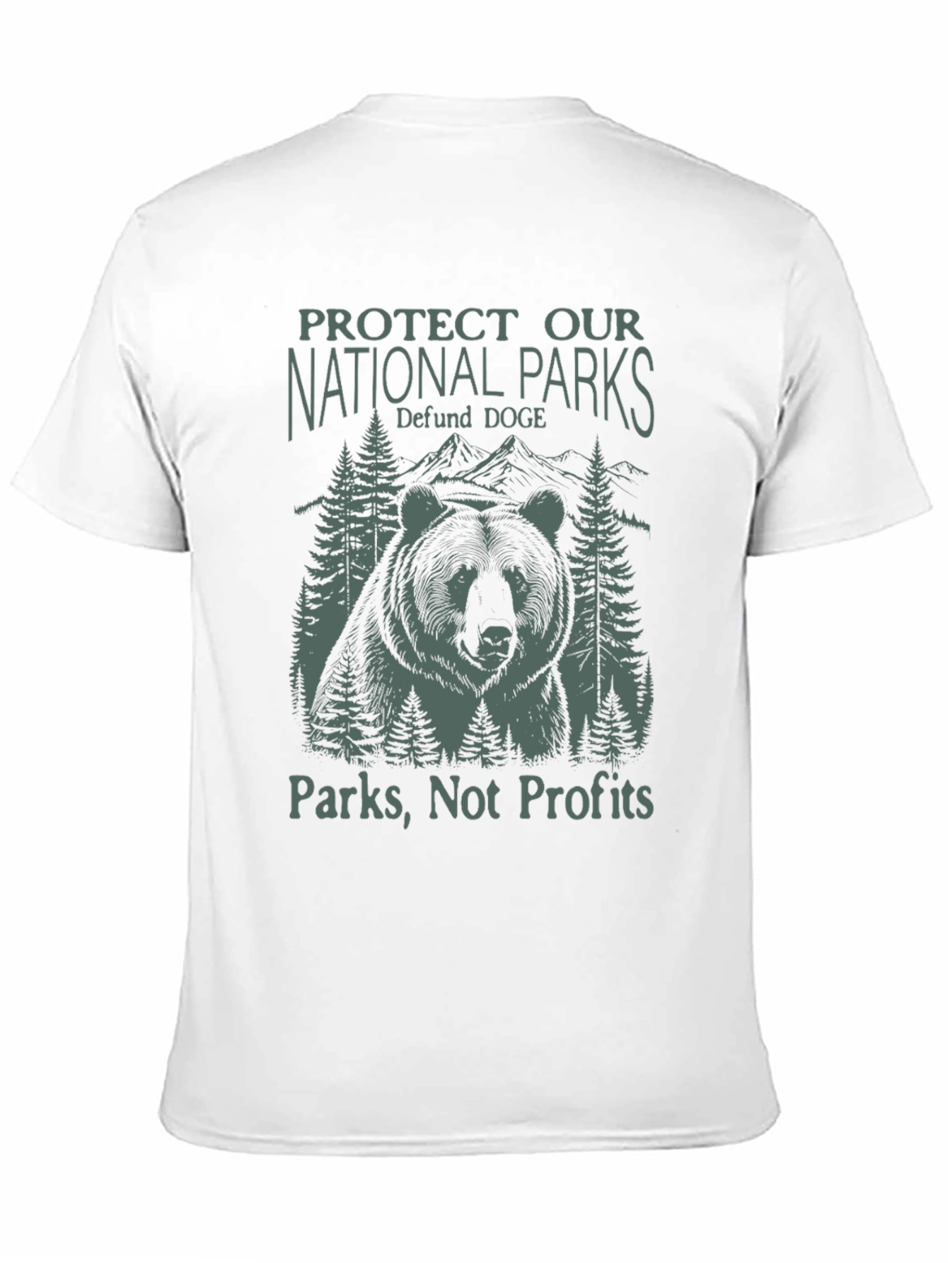 Parks Not Profits Tee - Protect National Parks T-Shirt