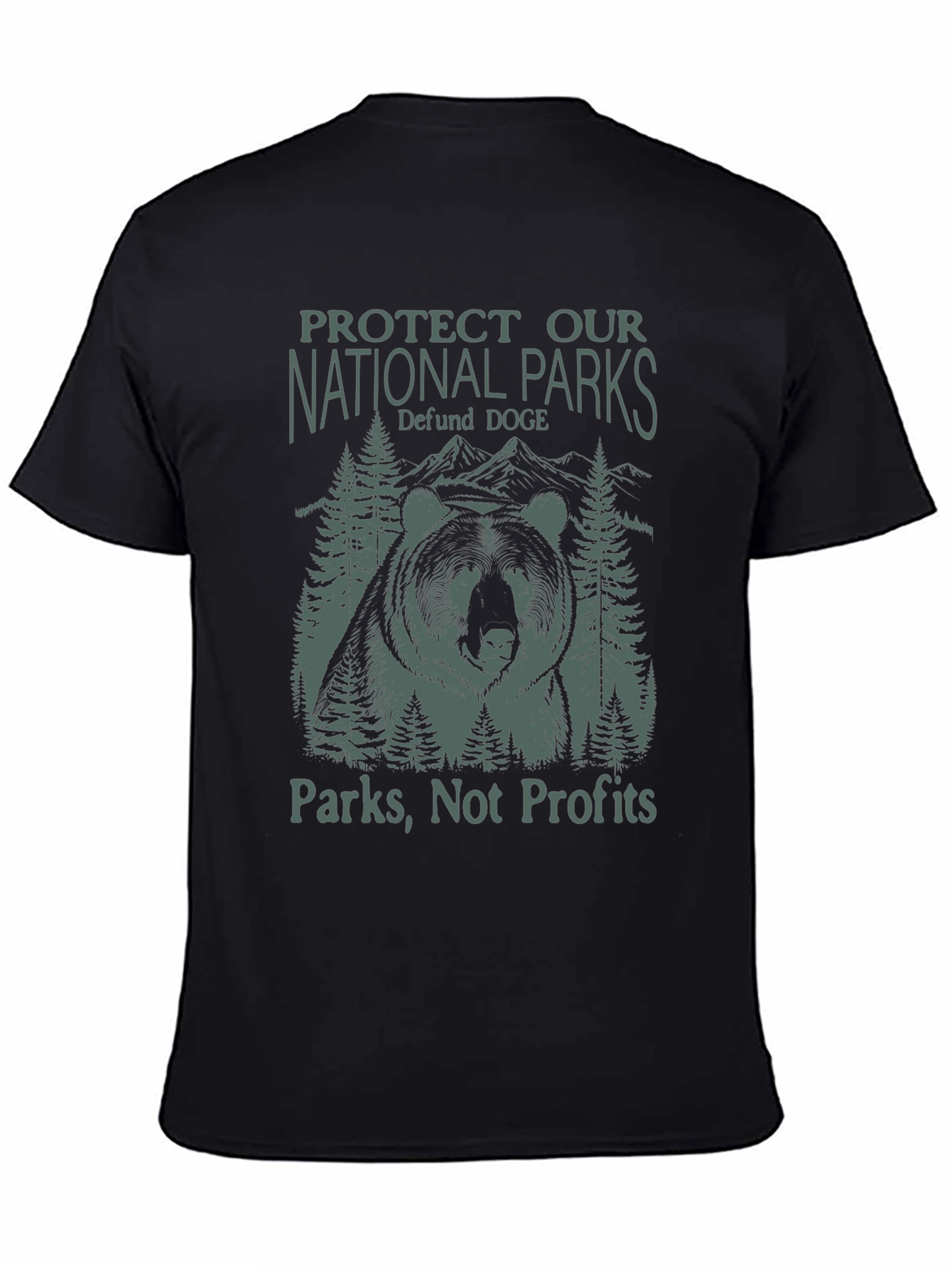 Parks Not Profits Tee - Protect National Parks T-Shirt