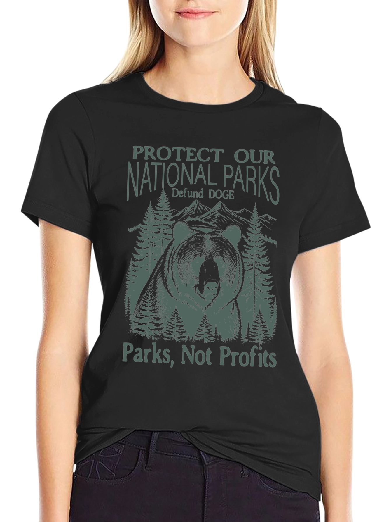 Parks Not Profits Tee - Protect National Parks T-Shirt